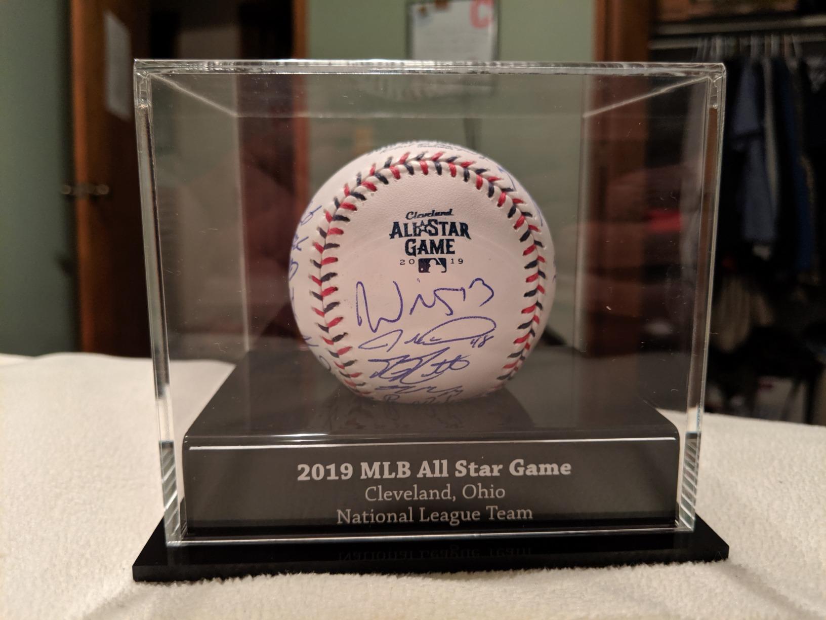 FANTASYJOCKS Custom Acrylic Baseball Display Case customer photo 1