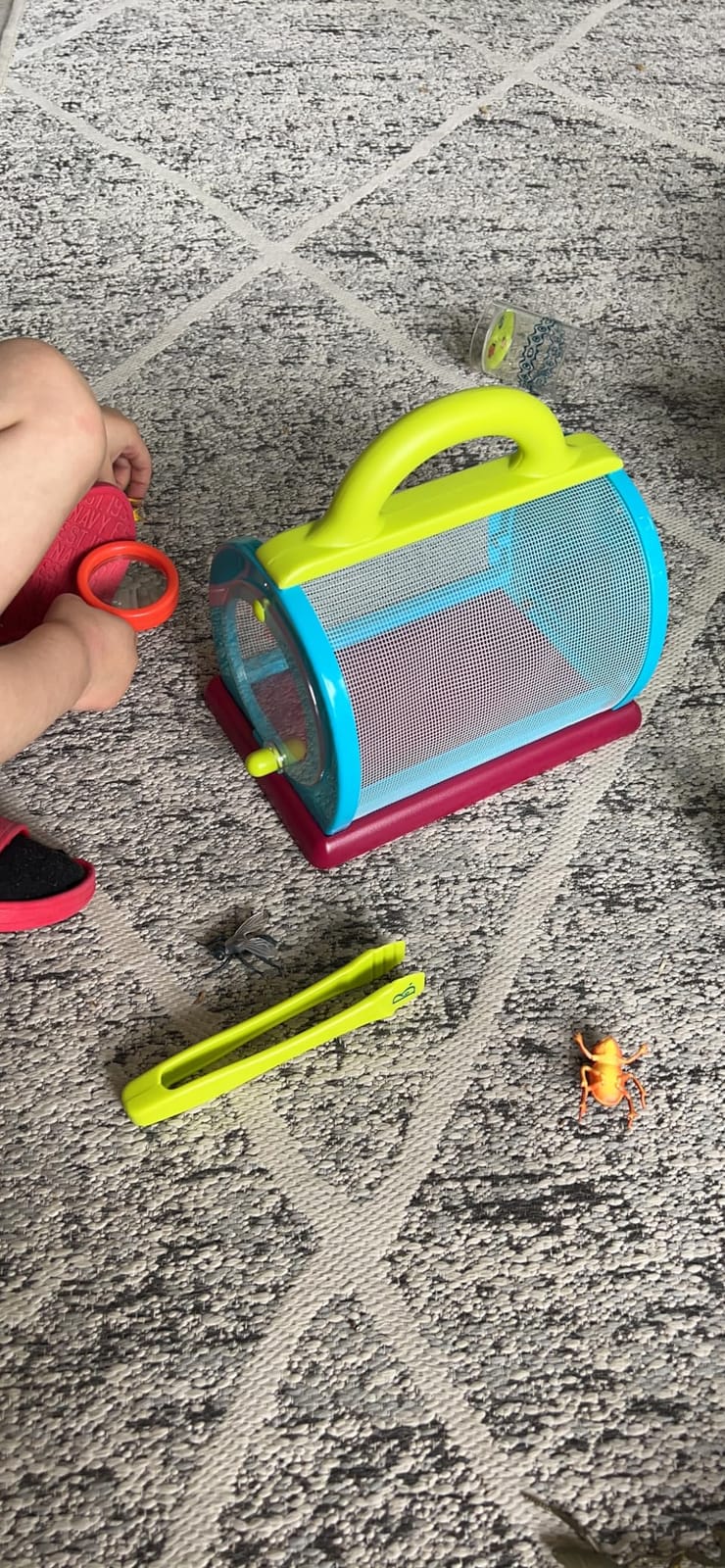 B. toys Bug Bungalow Bug Catching Kit with Mesh Bug House Case, Summer customer photo 2