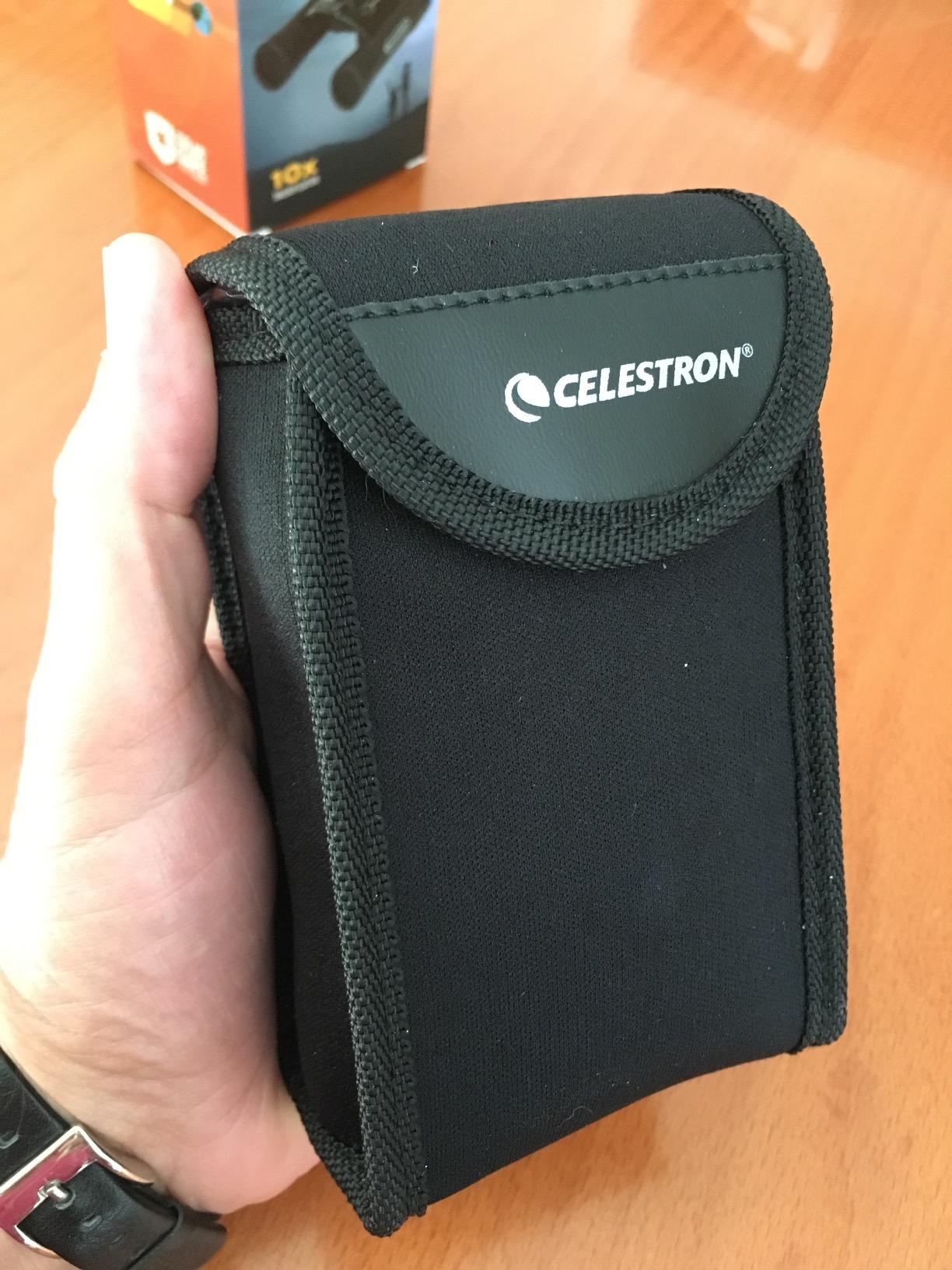 Celestron EclipSmart Safe Solar Eclipse Binoculars - Compact 10x25 | ISO 12312-2 Compliant, Compact Solar Binoculars, View the Sun, Eclipses & Sunspots, Multi-coated, Pocket Size, 10x Power customer photo 1