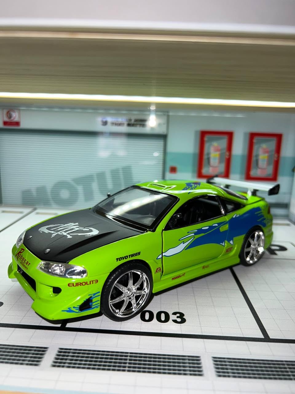 Jada Fast & Furious 1:24 Brian's Mitsubishi Eclipse Die-cast Car, Toys for Kids and Adults customer photo 1