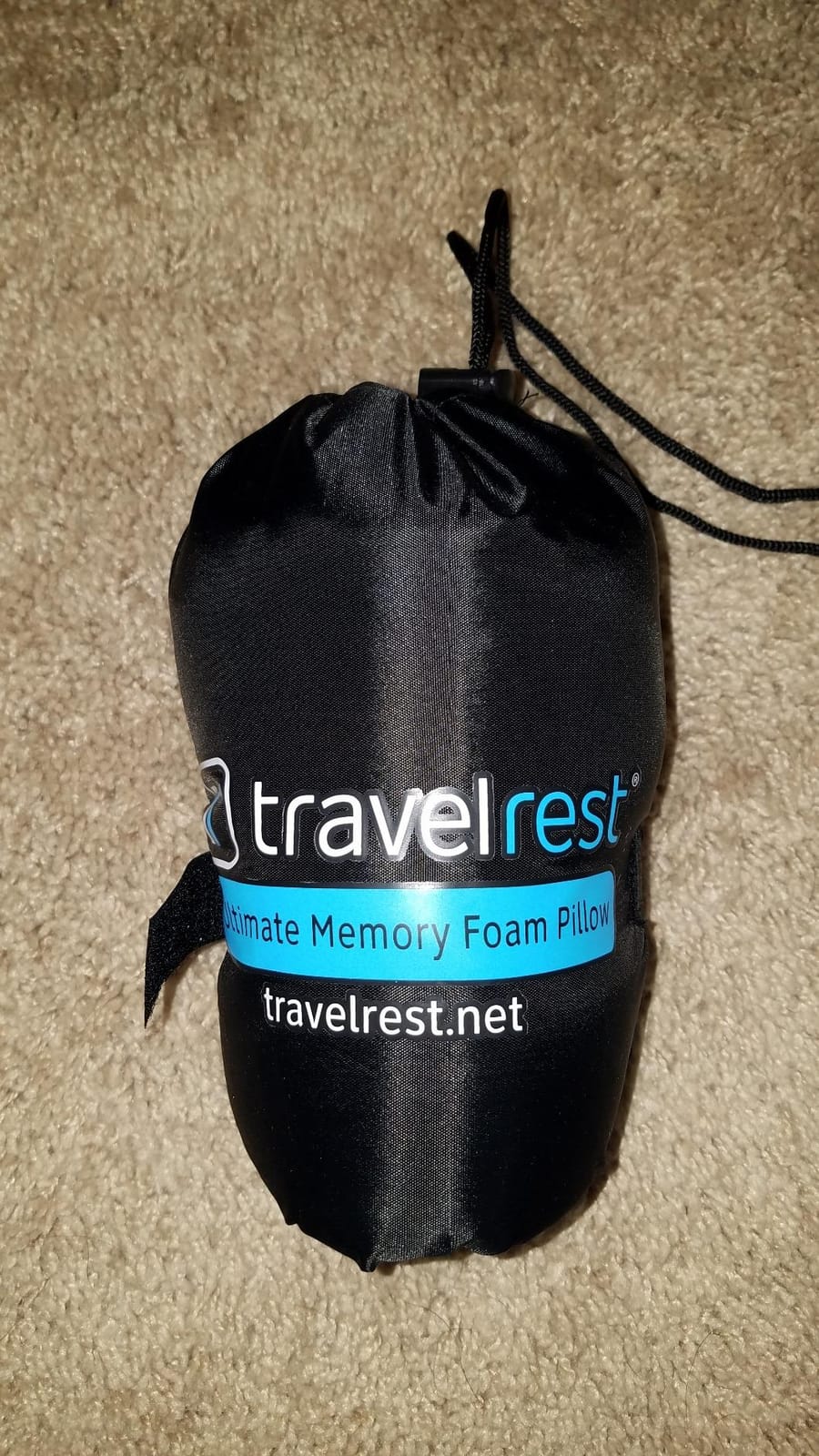 TRAVELREST Nest Neck Pillow Travel Essentials - Memory Foam Support - Grey customer photo 1