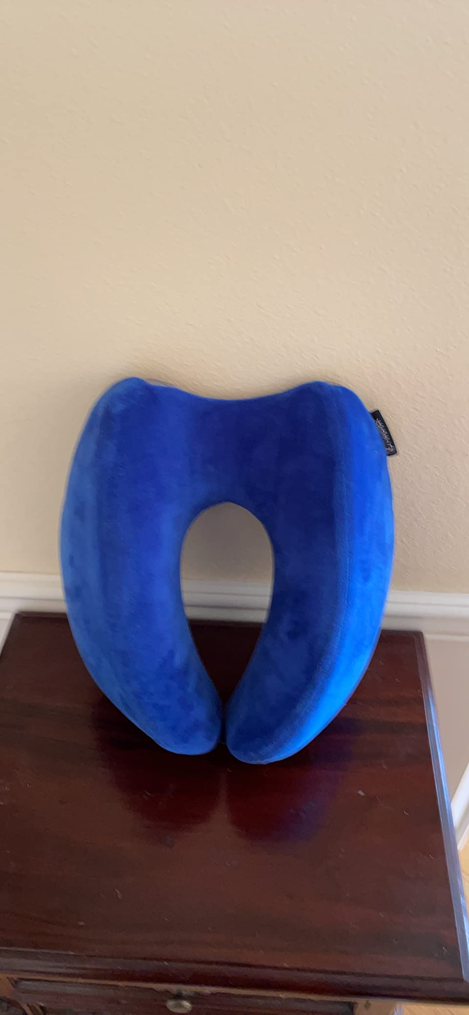 TRAVELREST Nest Neck Pillow Travel Essentials - Memory Foam Support - Grey customer photo 2