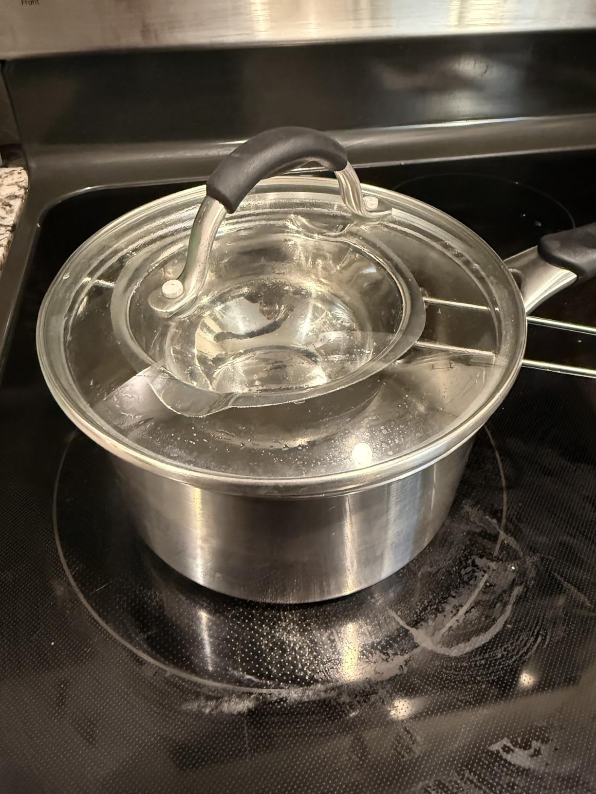Stainless Steel Double Boiler Pot for Melting Chocolate,Candle Making 480ML customer photo 1