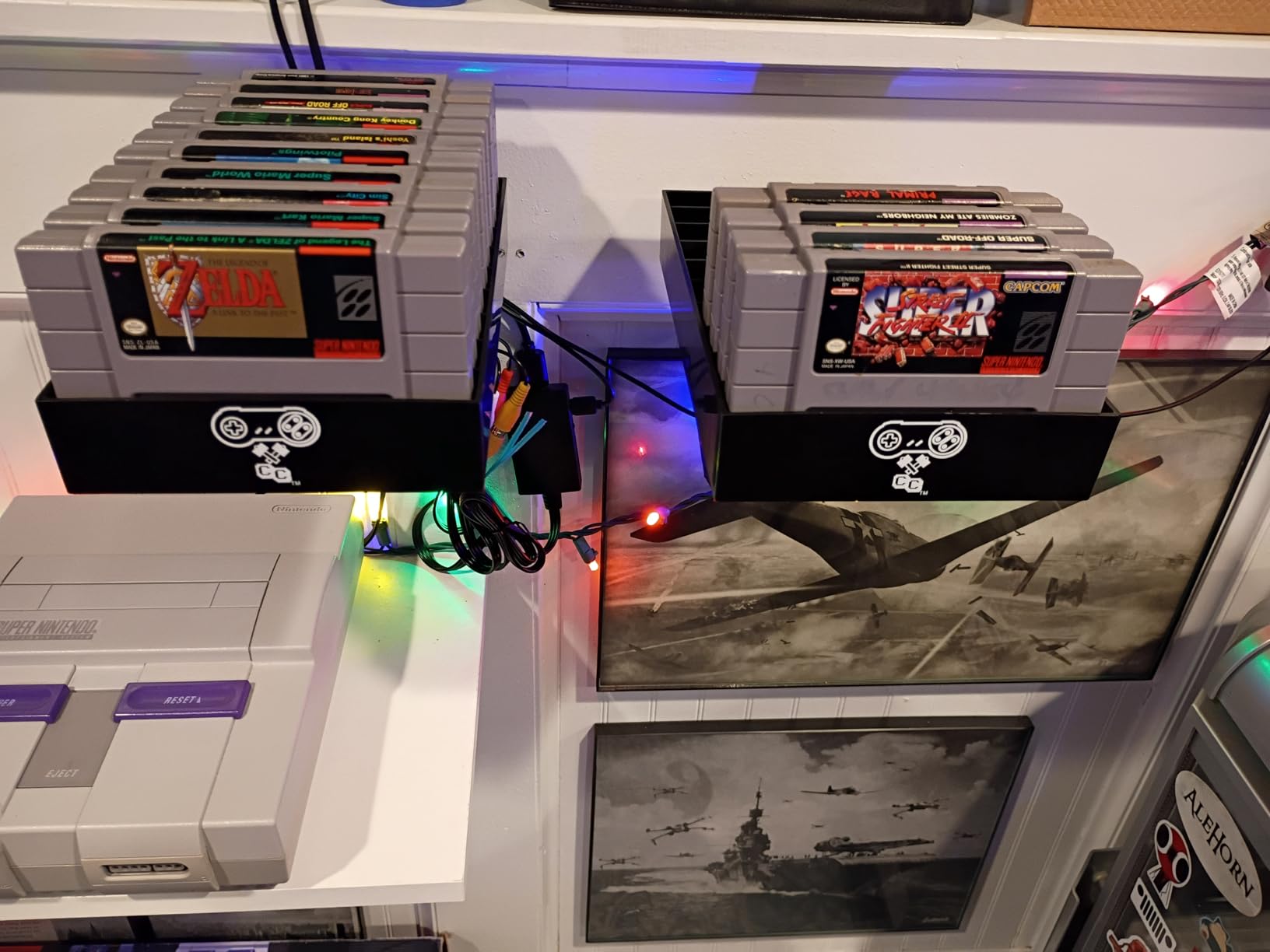 Collector Craft, Black, N64 Compatible Cartridge Holder, N64 Game Tray, Holds 10 Games, Organization, Retro Video Game Collection, Works with Nintendo 64 NTSC and PAL Cartridges customer photo 1