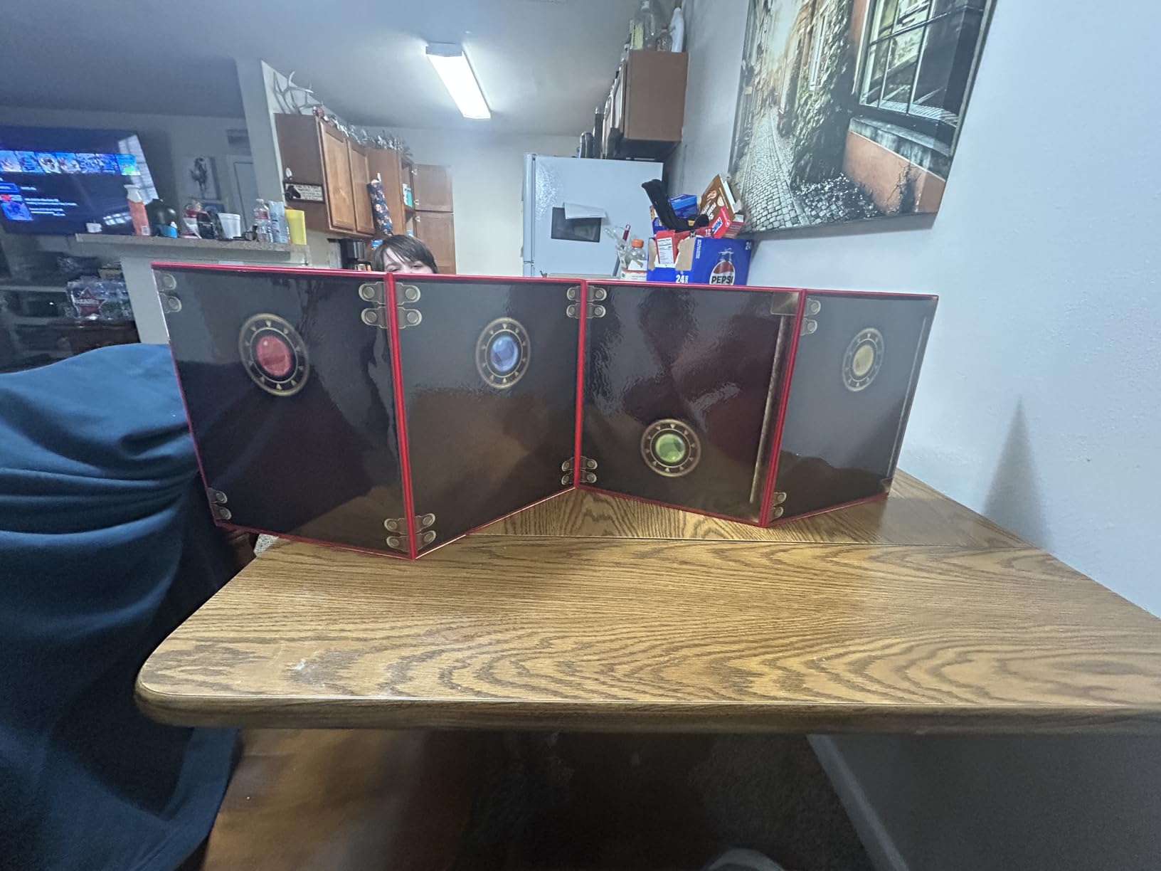 Stratagem The Master's Tome 4-Panel Customizable GM Screen with Free Inserts – Dry Erase, Dungeon & Game Master Accessory for Tabletop RPG Campaigns (Green) customer photo 1