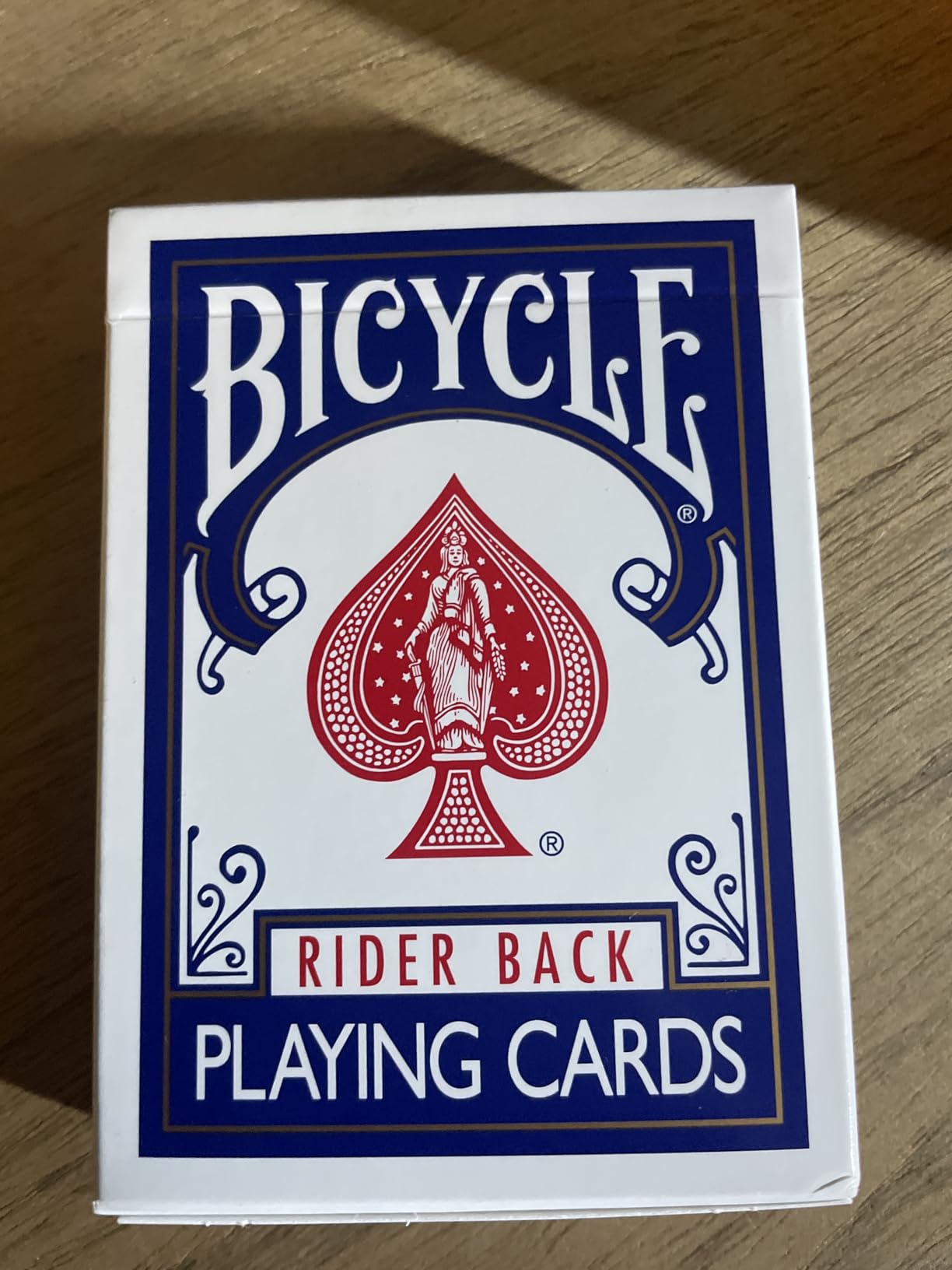 Magic Makers Bicycle Stripper Deck with 10 Bonus Tricks (Blue) - Tapered Magic Trick Deck customer photo 1