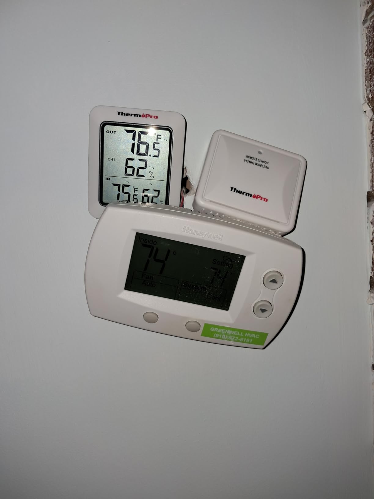 TempPro TempAir 500 FT Indoor Outdoor Thermometer Wireless with Sensor customer photo 1