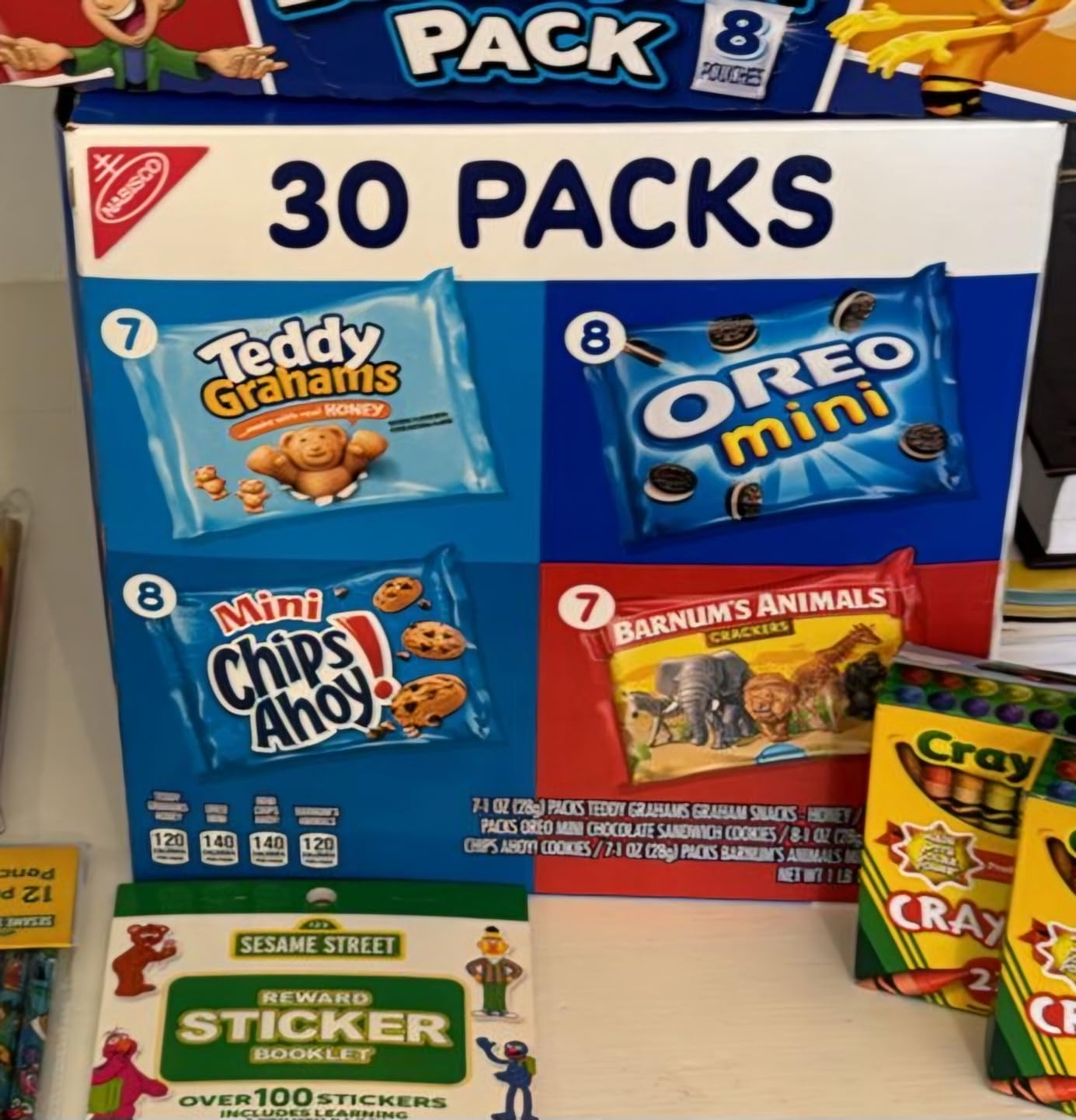 Nabisco Team Favorites Snacks Variety Pack, 4 Flavors, 30 Snack Packs customer photo 2