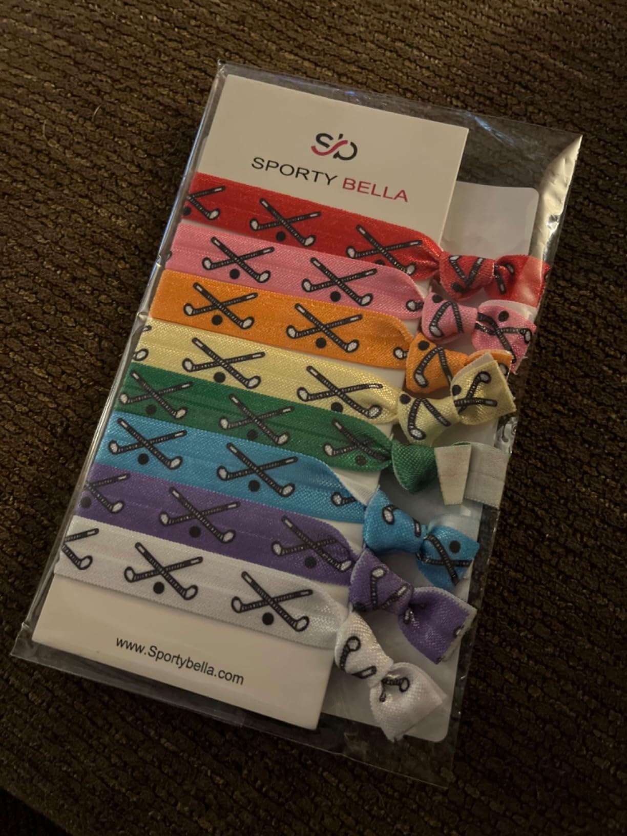 Sportybella Field Hockey Hair Ties, No Crease Elastic Accessories, 8pcs customer photo 1