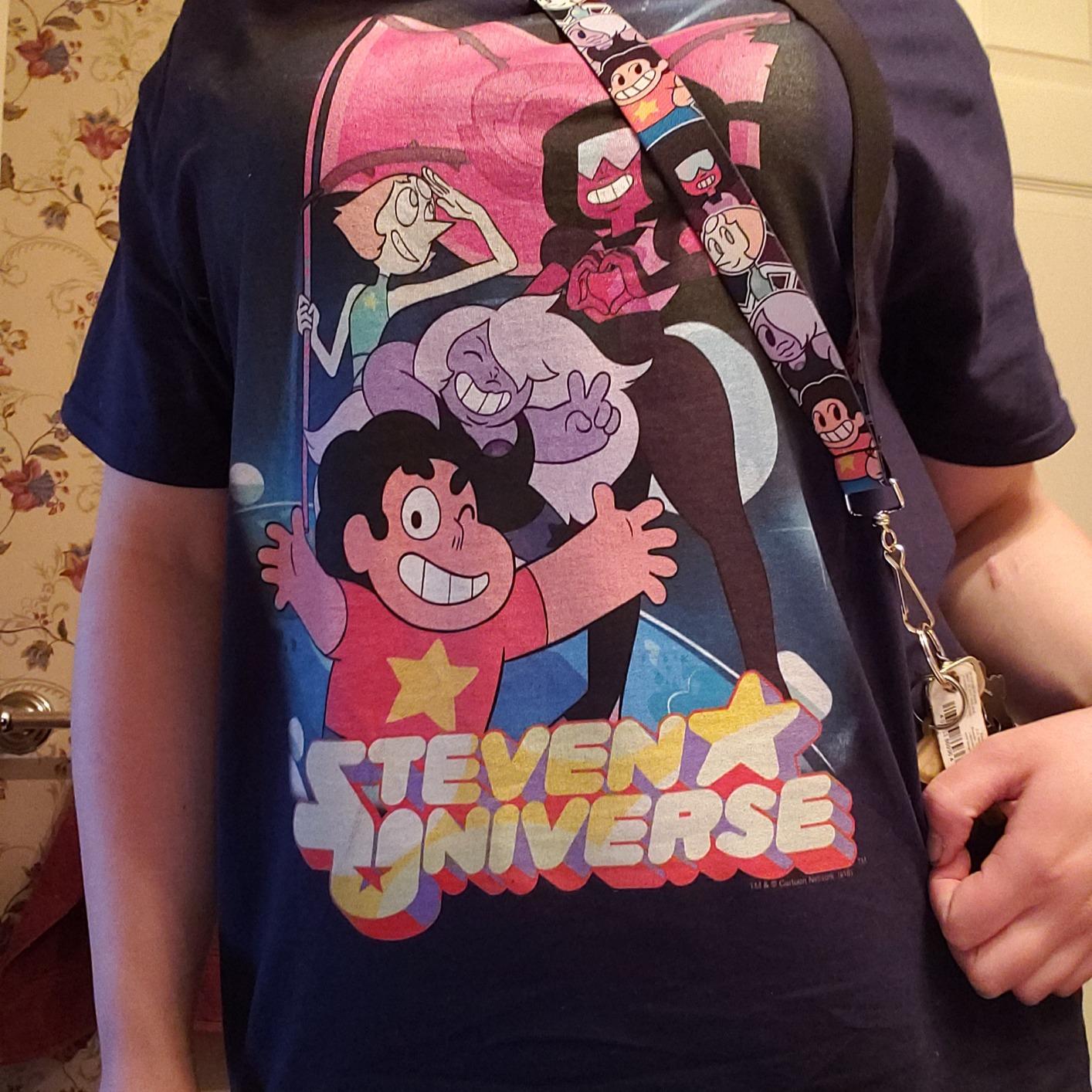 Popfunk Steven Universe Pearl Cartoon Network T-Shirt (Charcoal) customer photo 1