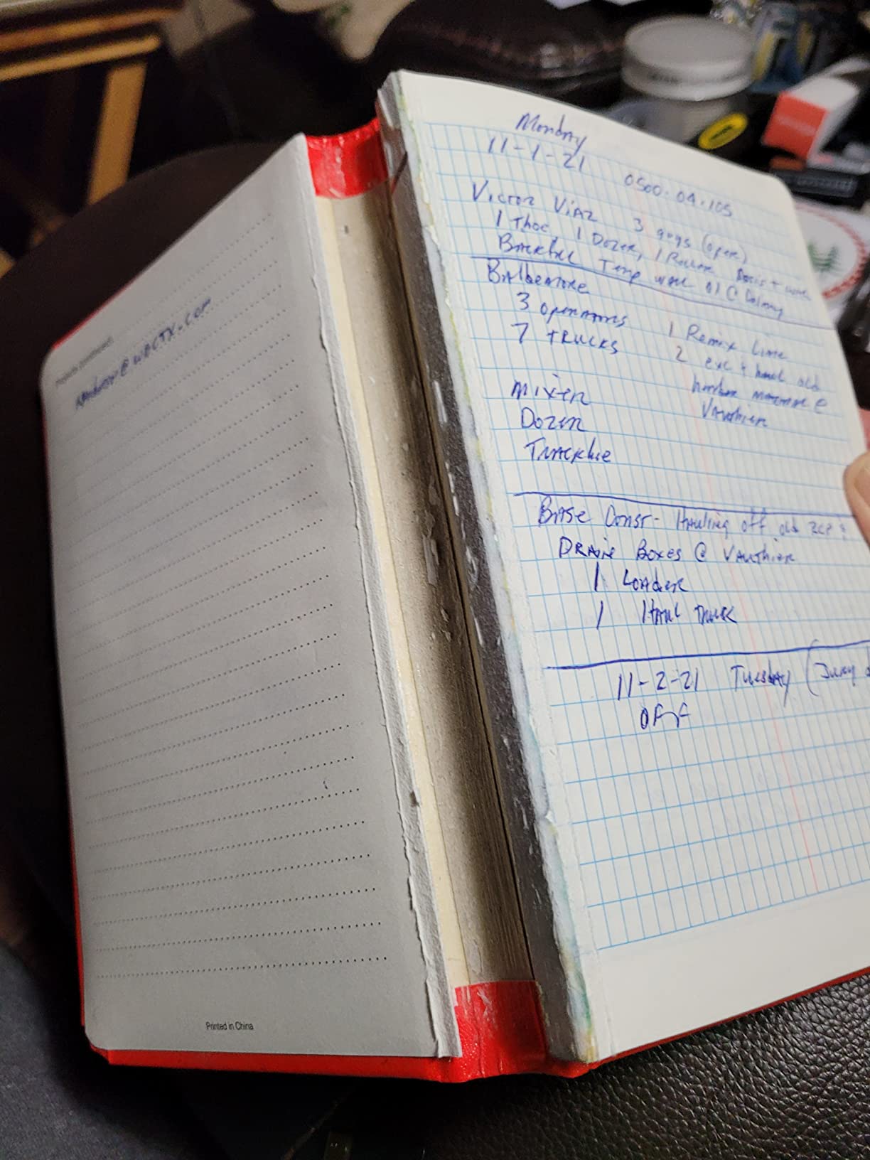 Elan Publishing Company E64-8x4 Field Surveying Book 4 5/8 x 7 1/4, Bright Orange Cover customer photo 1
