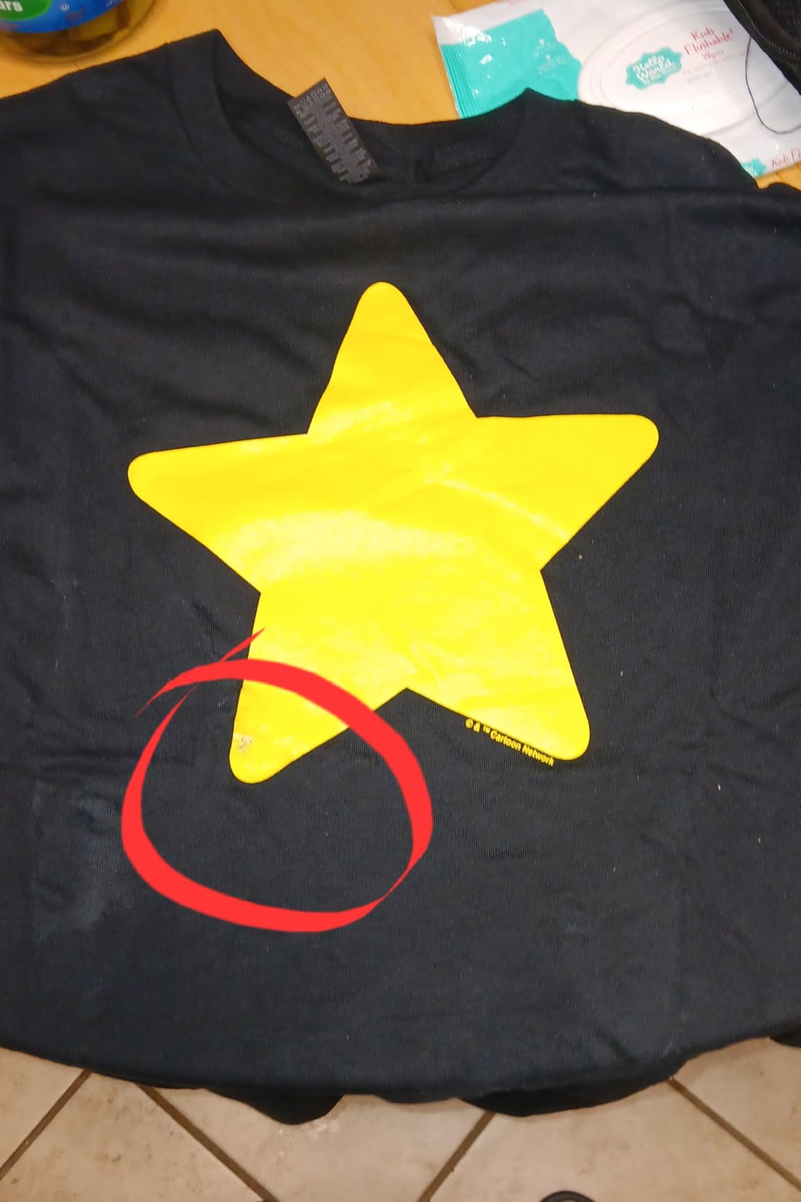 Popfunk Steven Universe Greg Star Cartoon Network T-Shirt (Black) customer photo 1