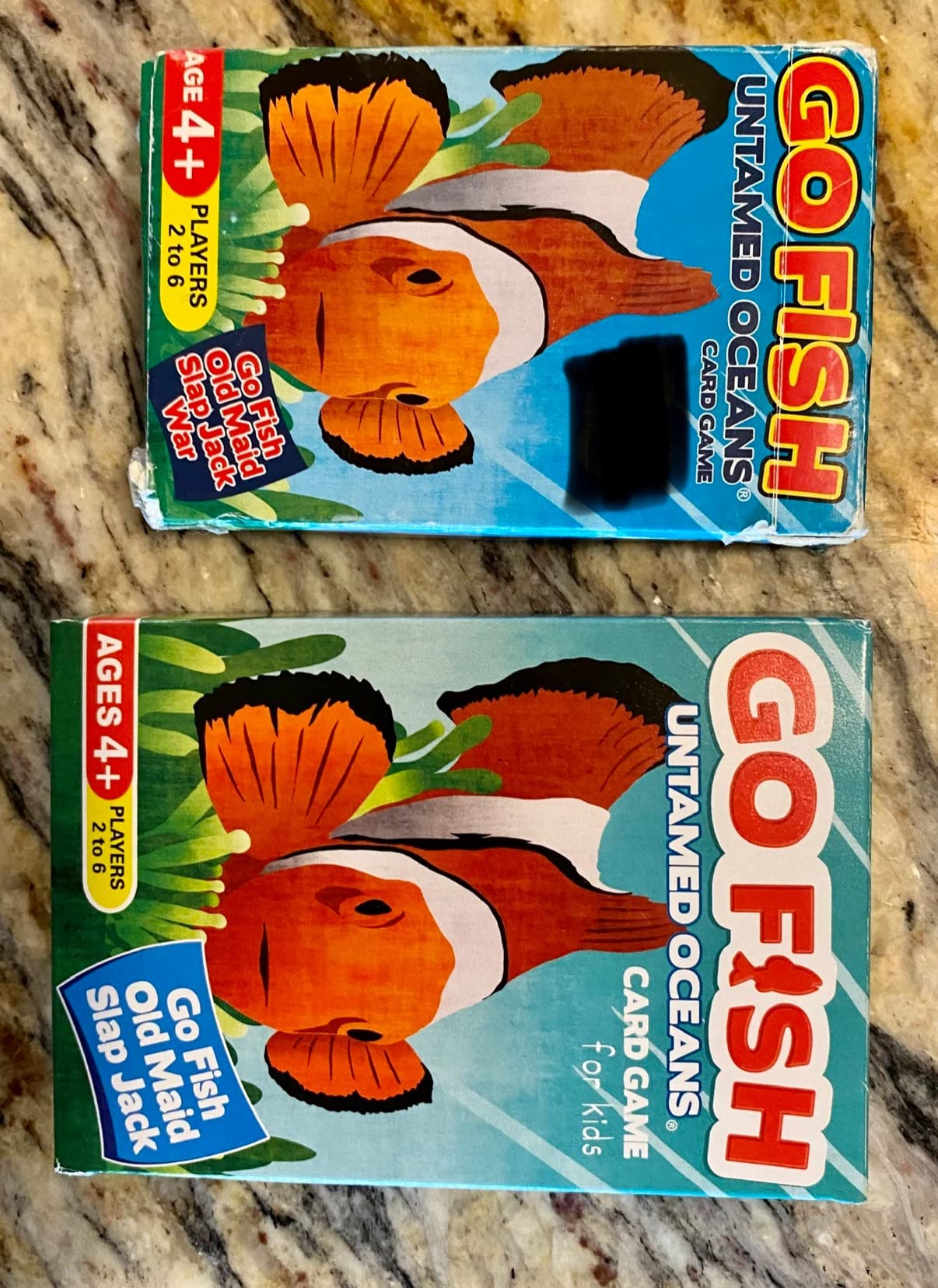 Go Fish Untamed Oceans – Card Game for Kids 4-8, Old Maid and Slap Jack customer photo 1