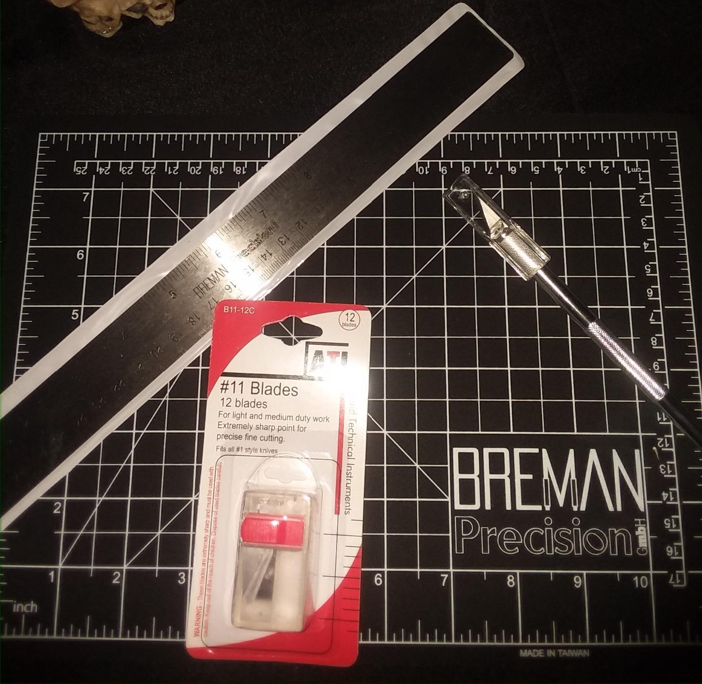 WA Portman Fabric Cutting Mat with Craft Knife & Straight Edge Craft Ruler customer photo 1