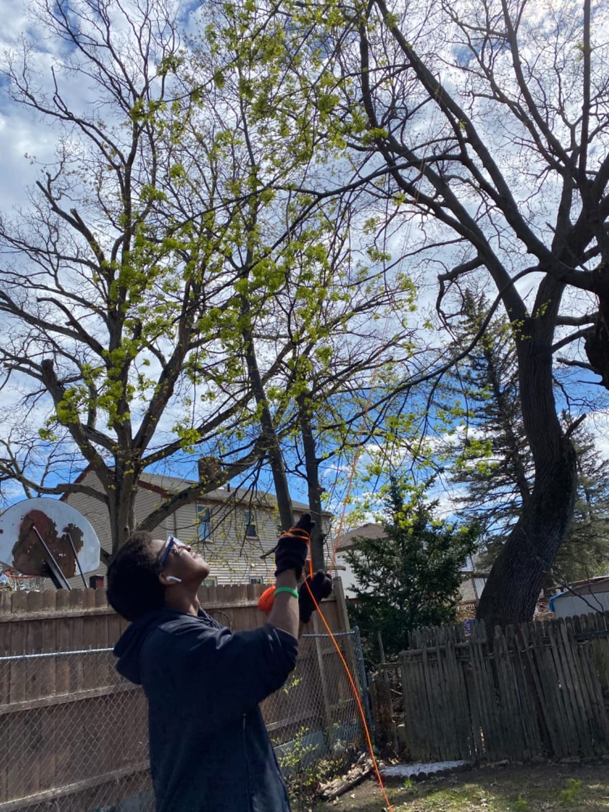 FORESTER Arborist Throw Line Kit | Throw Weight & 166ft Rope | Ultra Slick 100% Polyester Rope | Arborist Equipment for Tree Climbing customer photo 2