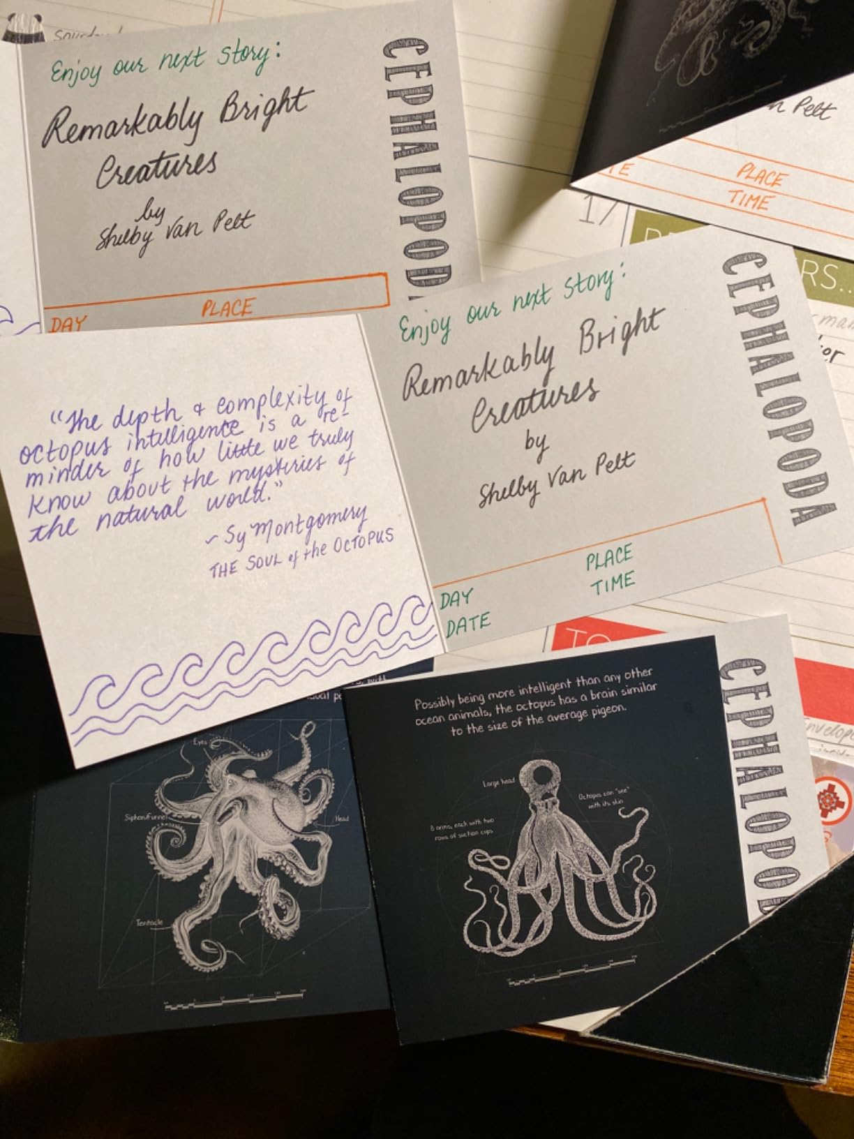 The Best Card Company - 10 Blank Note Cards with Envelopes (4 x 5.12 Inch) - Ocean Whale Images, Bulk Boxed Set - Whale Known MQ4960OCB-B1x10 customer photo 2