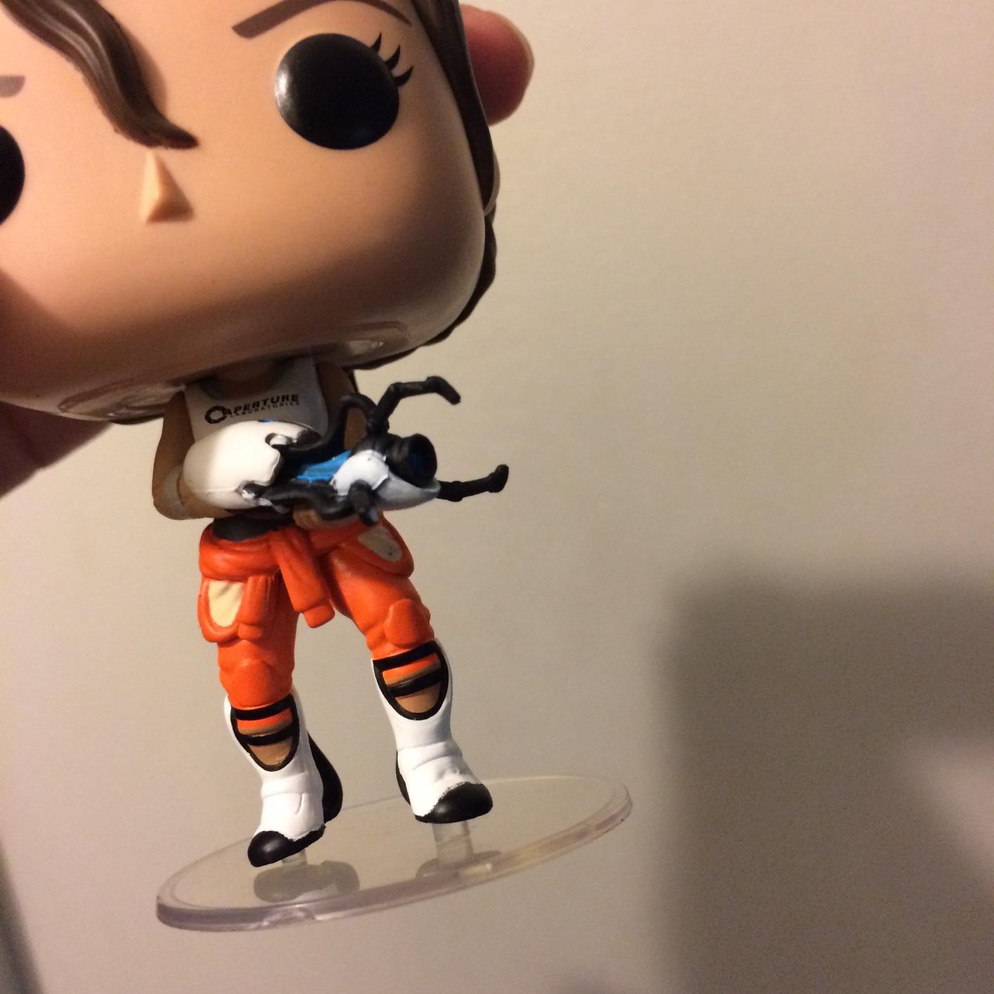 Funko POP Games: Chell Collectible Vinyl Figure with Portal Gun customer photo 2