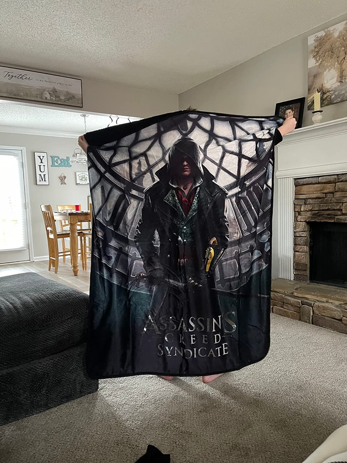 Assassin's Creed Syndicate Fleece Blanket customer photo 1