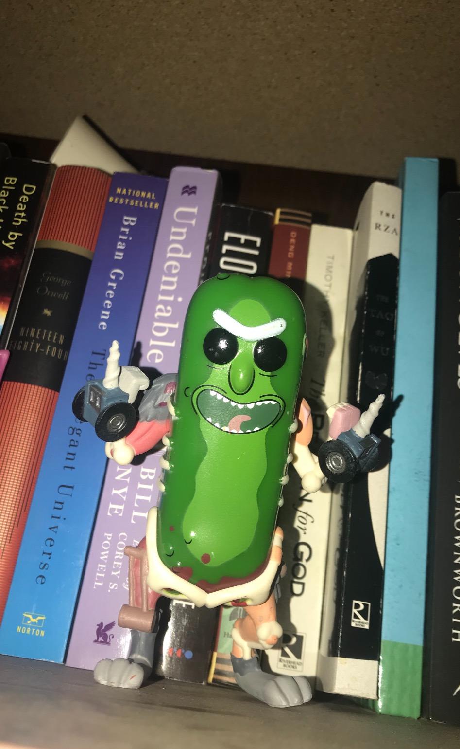 Funko POP! Animation: Rick & Morty - Pickle Rick customer photo 1