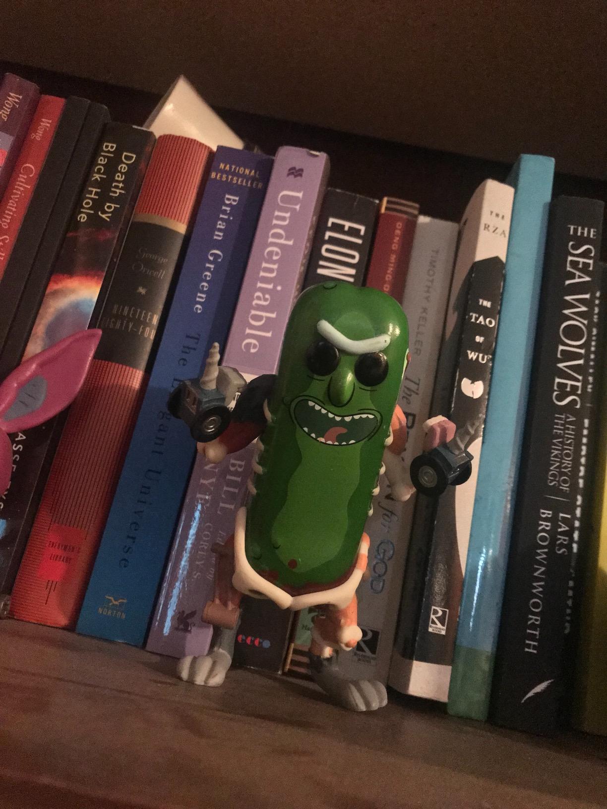 Funko POP! Animation: Rick & Morty - Pickle Rick customer photo 2