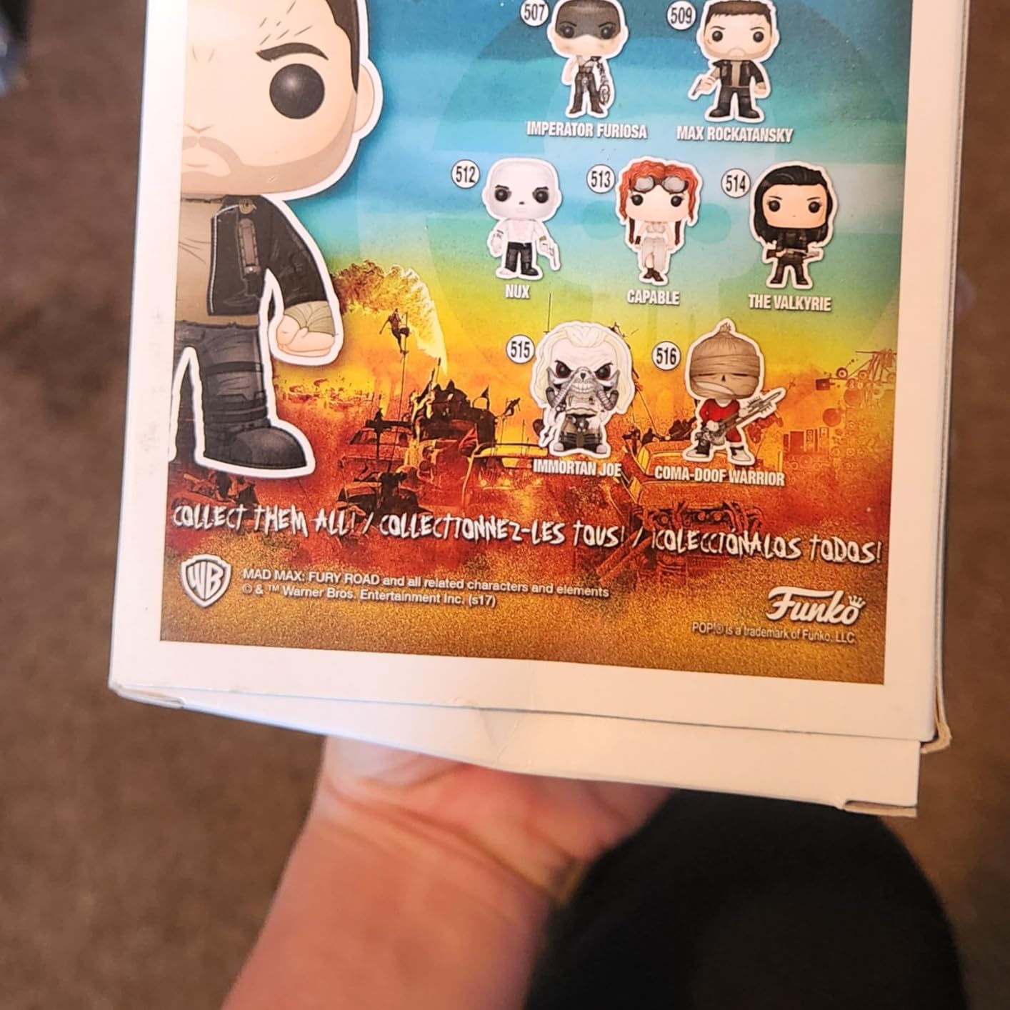 Funko Pop! Movies: Mad Max Fury Road Max with Gun Collectible Figure customer photo 1