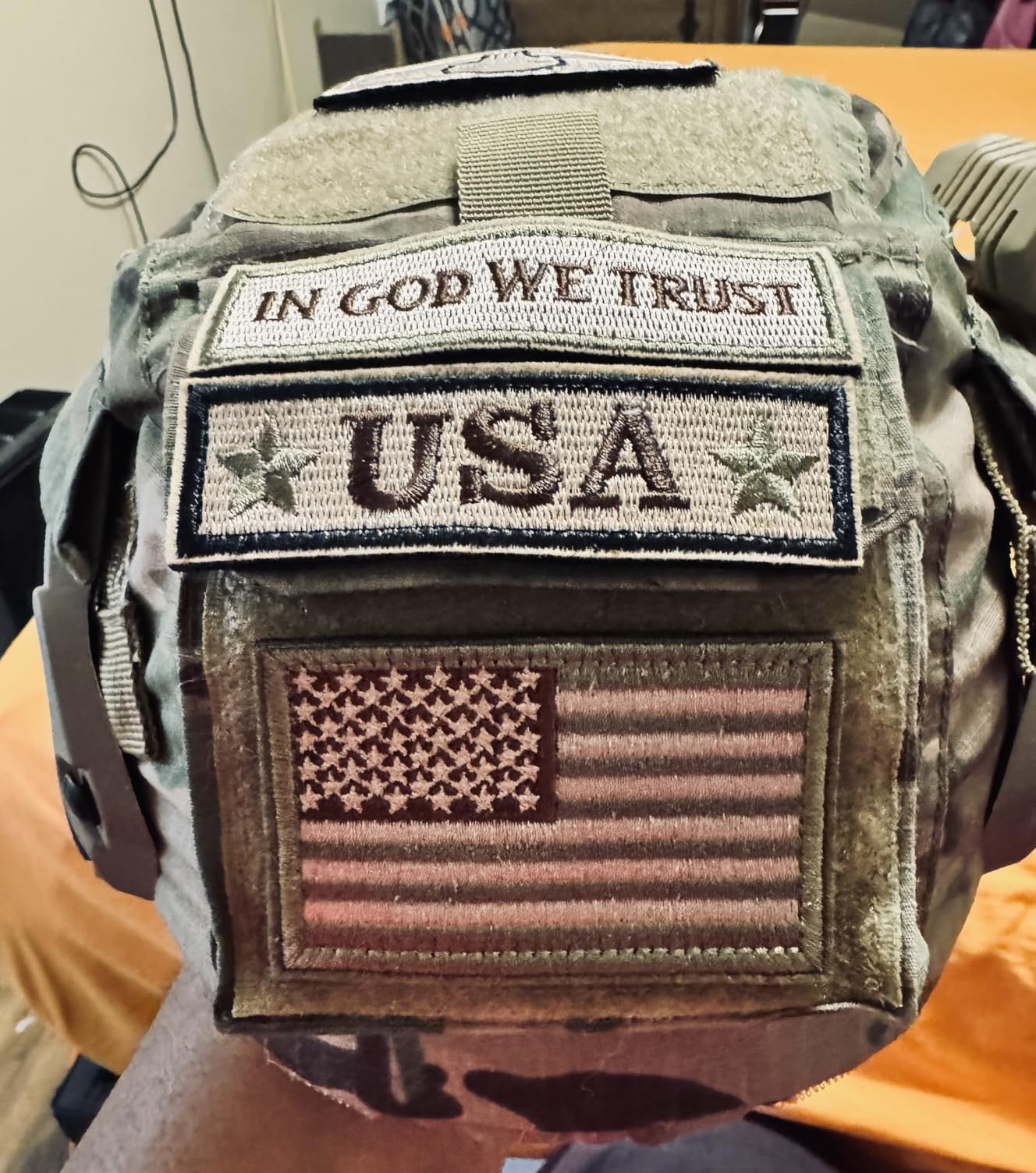 WZT Bundle 8 Pieces American Flag Tactical Morale Military Patch Set customer photo 2