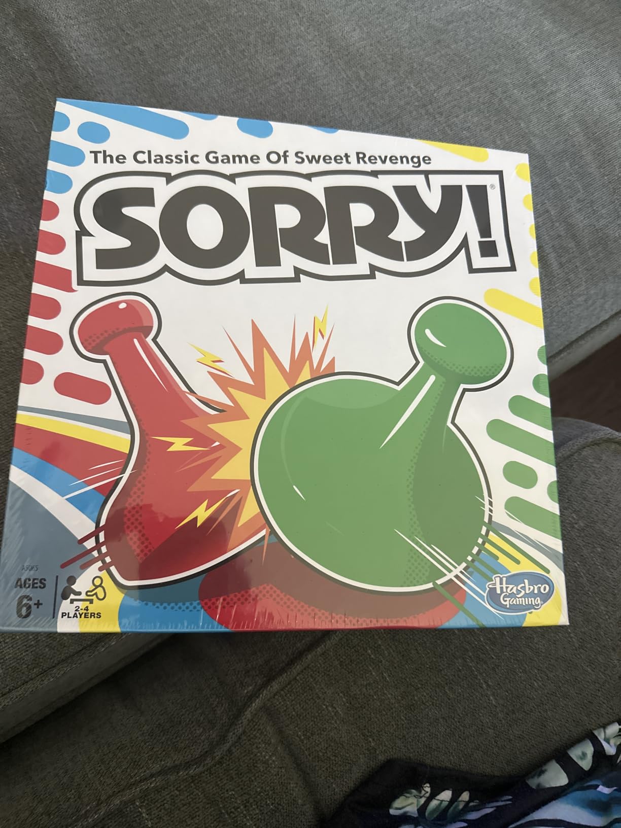 Sorry! Board Game for Kids Ages 6 and Up; Classic Hasbro Board Game; Each Player Gets 4 Pawns; Family Game customer photo 2