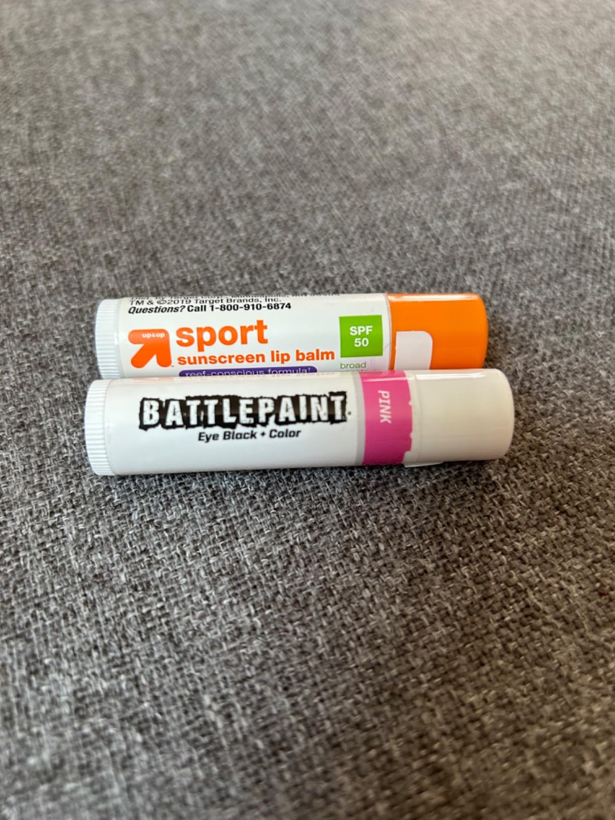 EyeBlack BattlePaint - Bright Colored Under Eye Black Grease for Pro Athletes and Super Fans - Baseball, Softball, Football - 2 Sticks customer photo 1