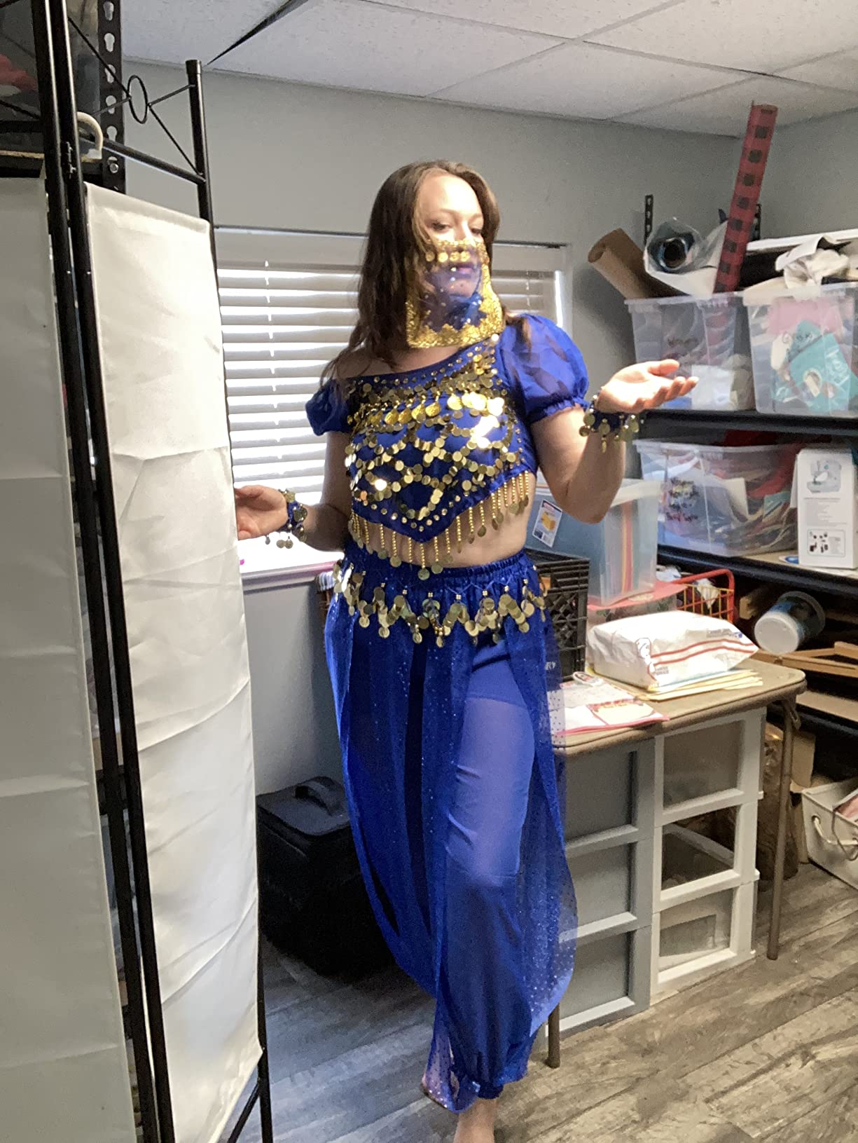 Astage Lady Belly Dancer Costume Halloween Performance Wear All Sets customer photo 2