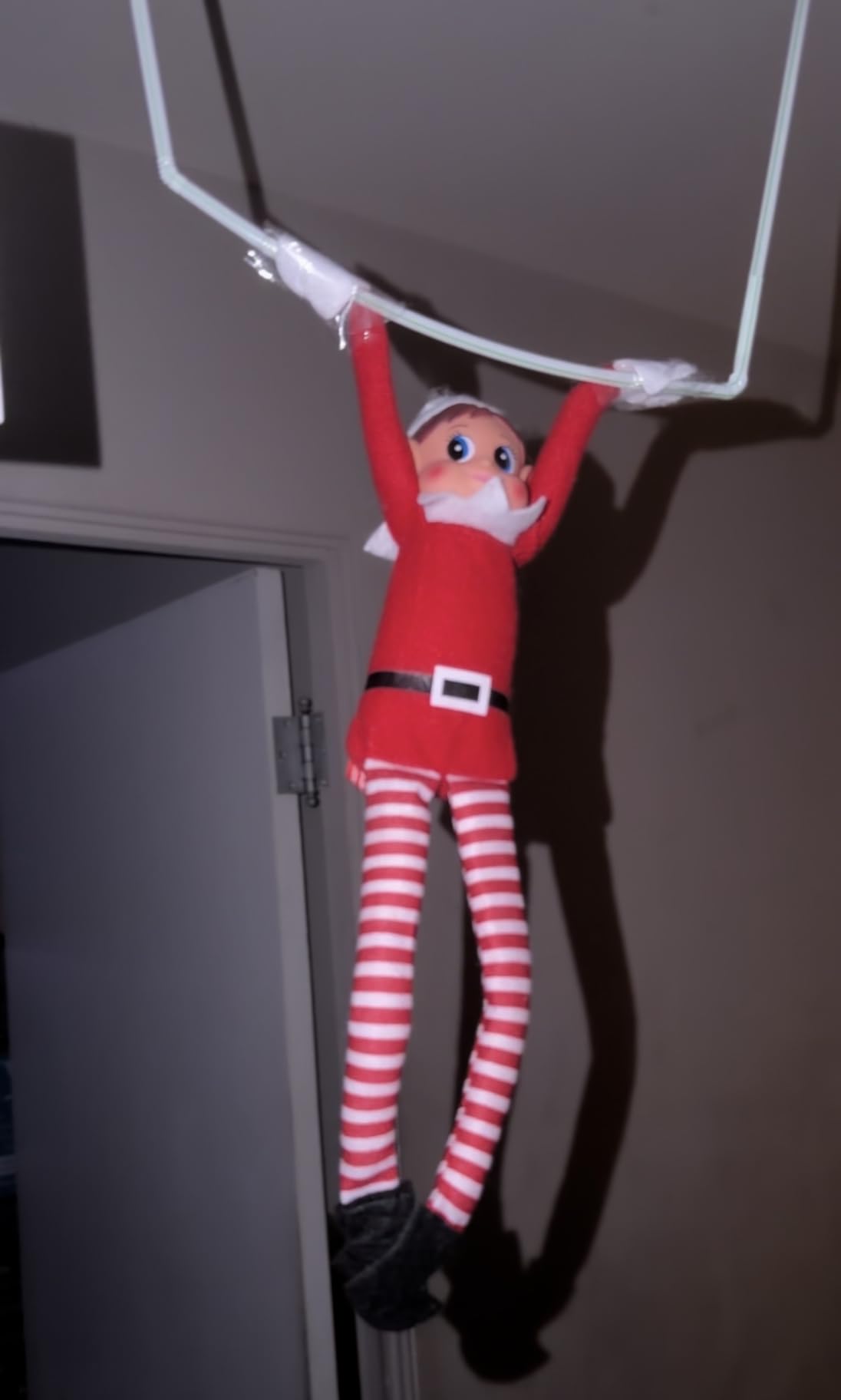Christmas Elf Behaving Badly Plush Toy | Elfette Novelty Long Bendy Naughty Girl Christmas Doll | 12 Inches customer photo 2