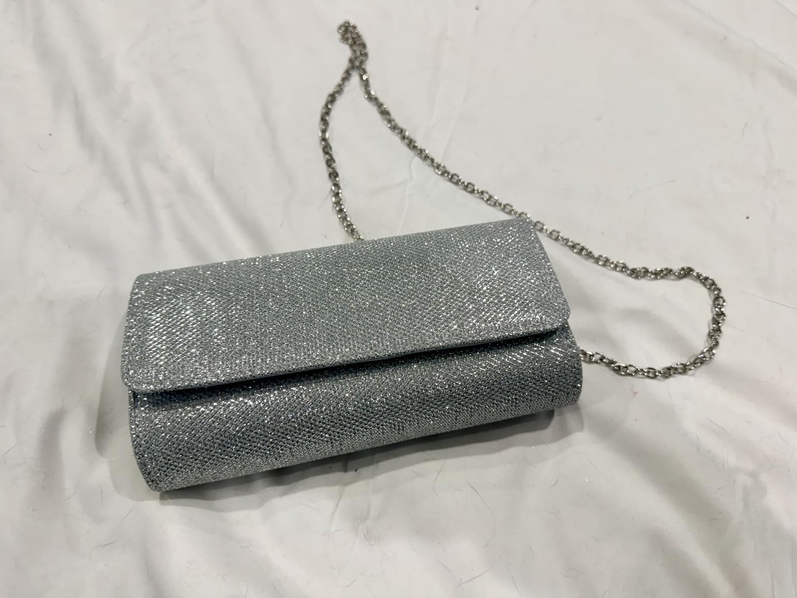 lovyoCoCo Evening Bag Clutch Purses for Women Ladies Sparkling Party Handbag Wedding Bag customer photo 2