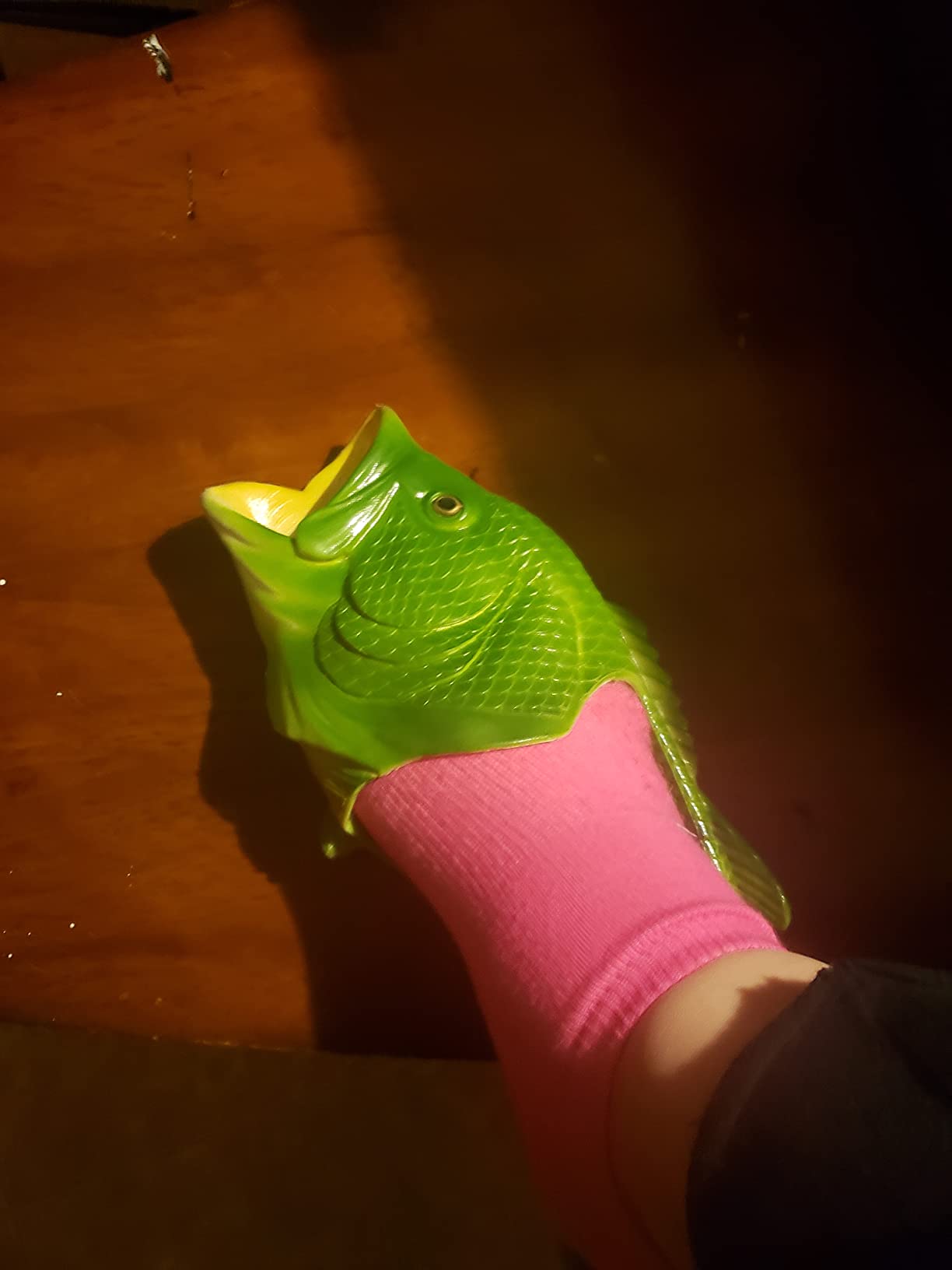 Unisex Fish Slippers, bass Sandals, Animal Slippers Animal Fish customer photo 1