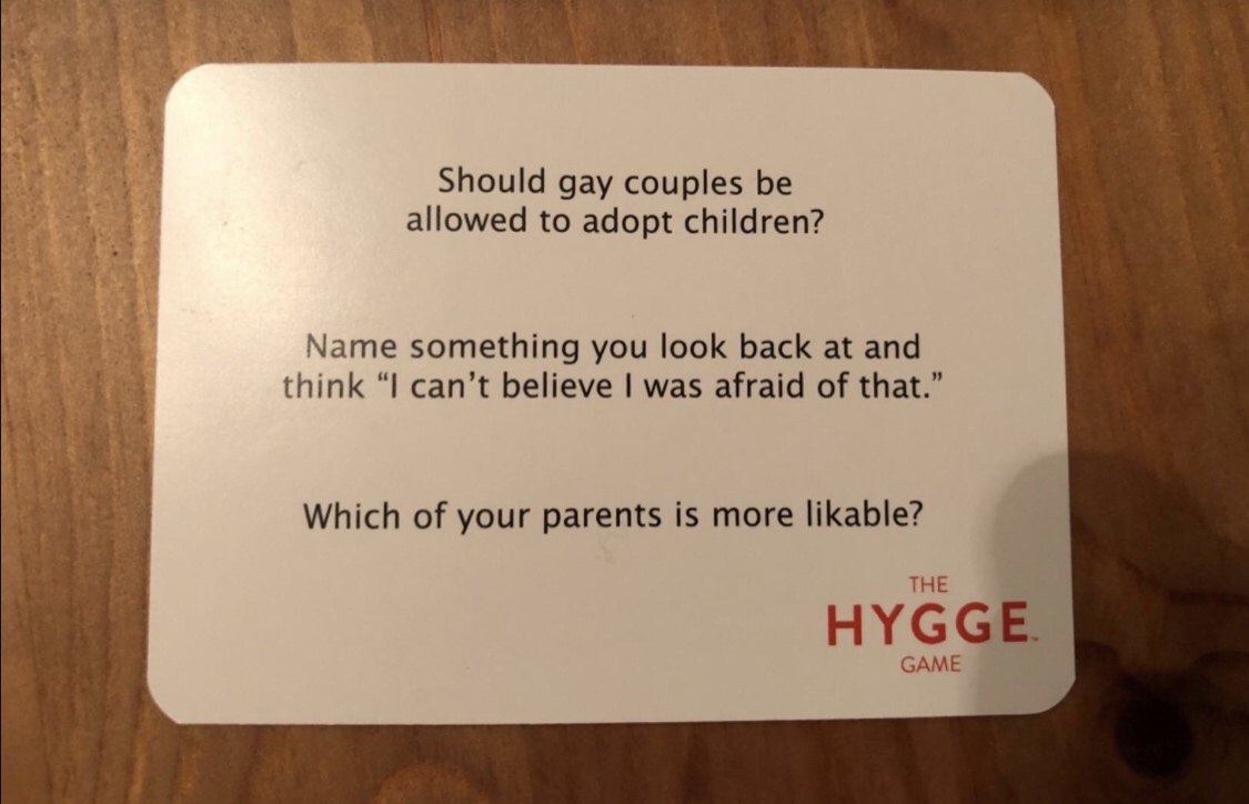 The Hygge Game - Cozy Conversation In Pleasant Company Multicolored, White,14 years customer photo 2