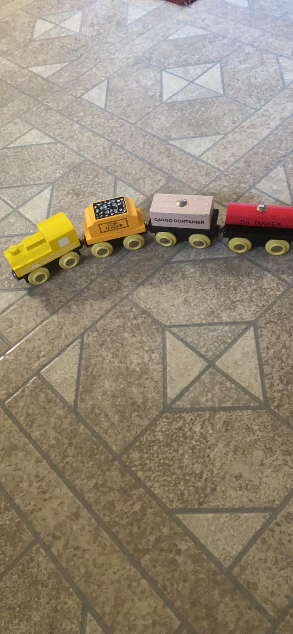Wooden Train Set 12 PCS - Magnetic Train Toys Set for Toddlers Boy & Girl | Includes 3 Engines - Storage Gift Box - Compatible With All Major Brands - STEM Educational Toy - Gift for Ages 3-4-5-7 Years customer photo 2
