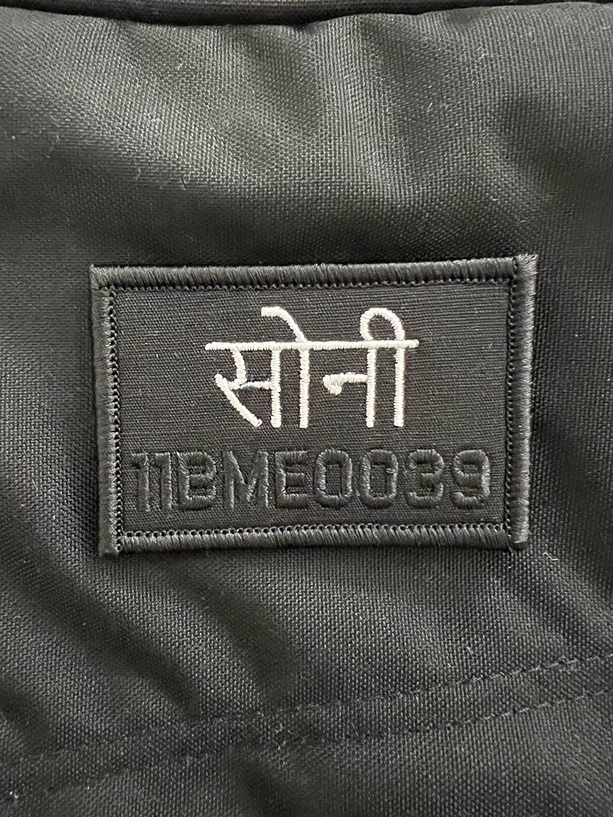 Tactical Gear Junkie Custom Text Patch - 2x3 - Olive Drab customer photo 1