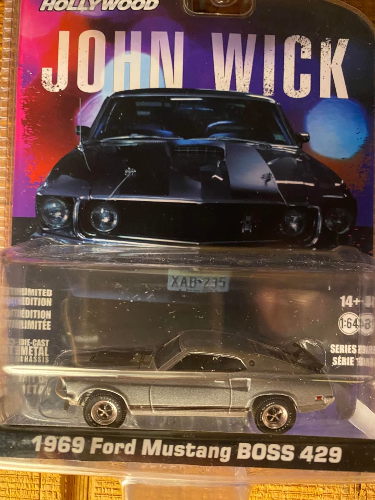 Greenlight 1/64 Hollywood Series 18 John Wick Movie (2014) 1969 Ford Mustang Boss 429 Die Cast Vehicle customer photo 2