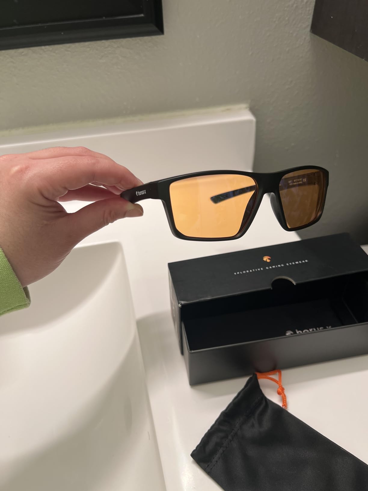 Horus X • Blue Light Glasses Men Women | Blue Light Blocking Glasses | For Screen Anti-Fatigue Eye Migraine customer photo 1