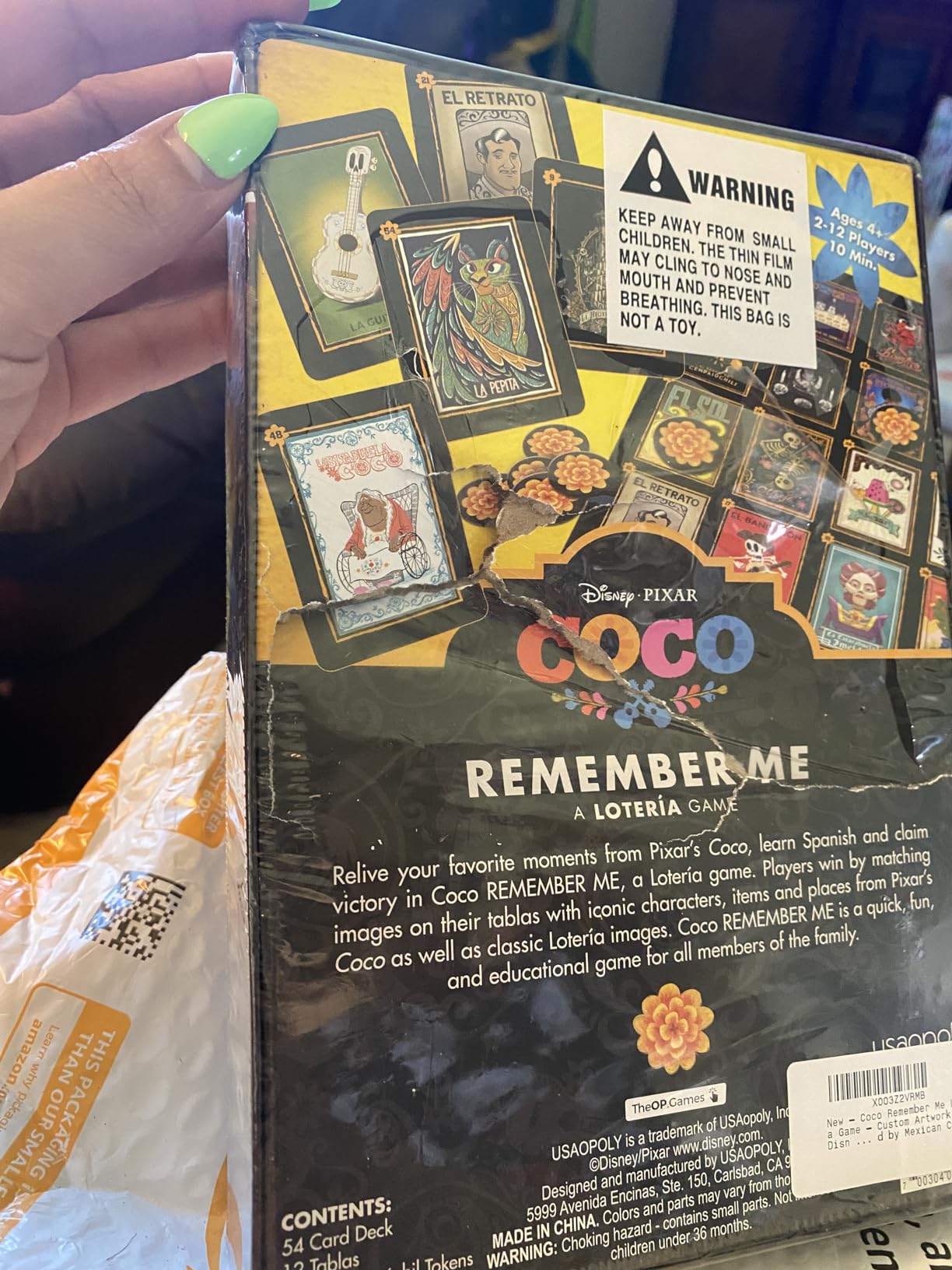 Disney Pixar Coco (Remember Me) A LOTERIA Game customer photo 1