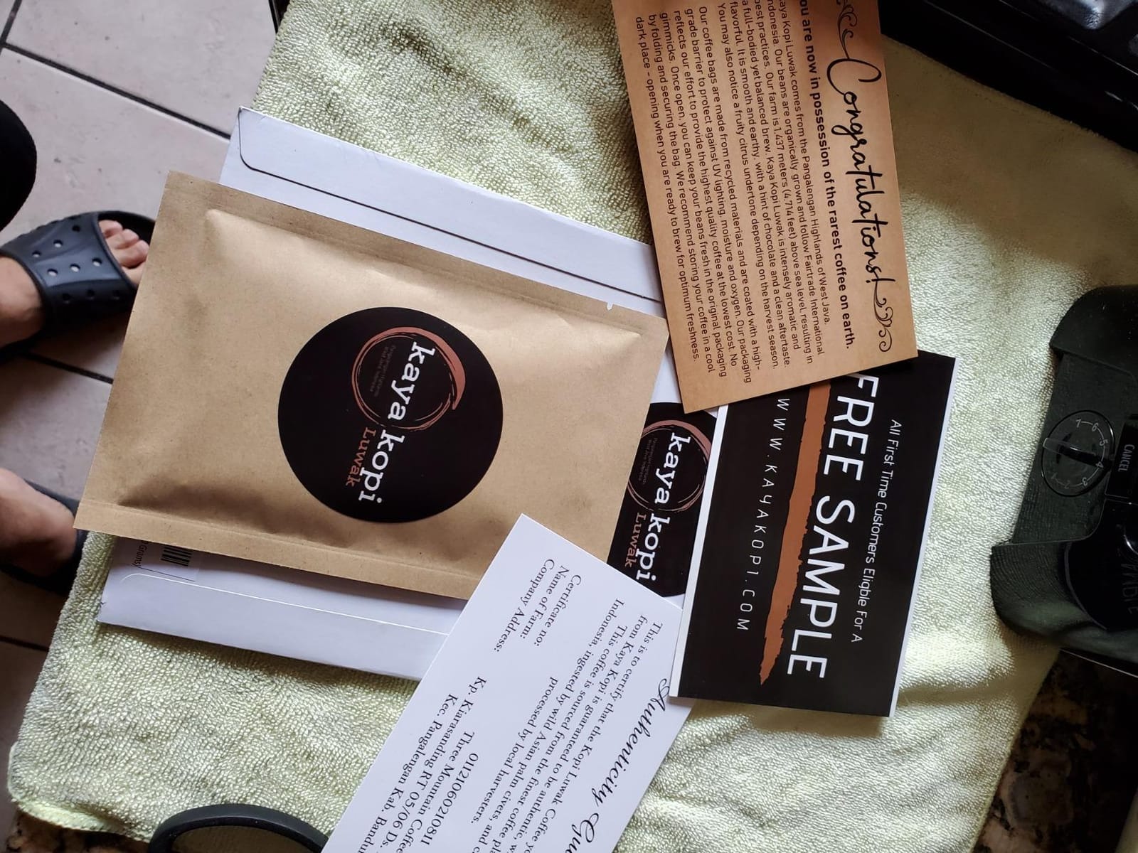 Kaya Kopi Premium Kopi Luwak From Indonesia Wild Palm Civets Arabica Coffee Beans (Medium Roast, 7.05 Ounce (Pack of 1)) customer photo 2