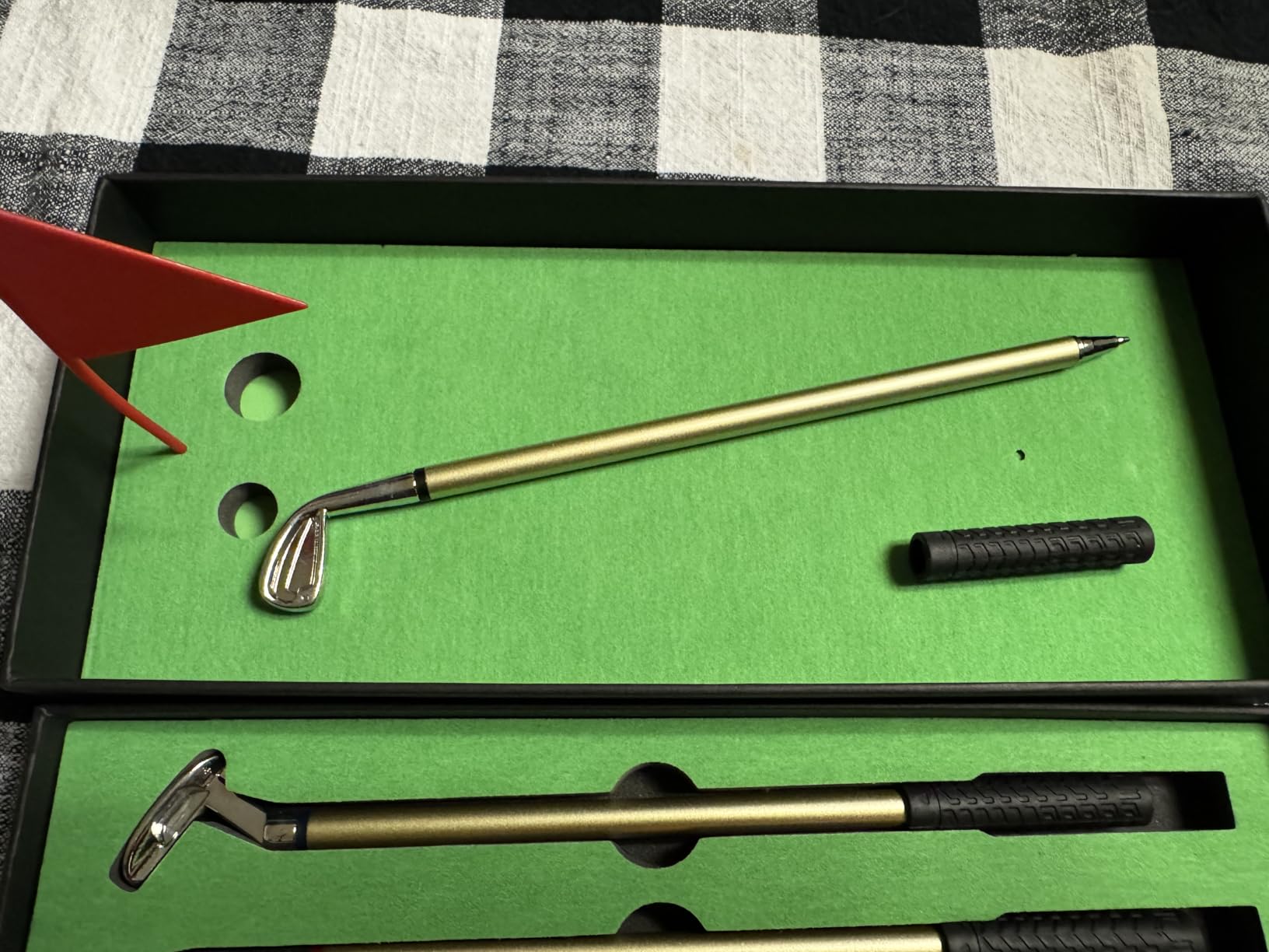 Golf Pen Desktop Games - Funny Gifts for Golfers, Coworkers, Boss - Stocking Stuffers customer photo 2