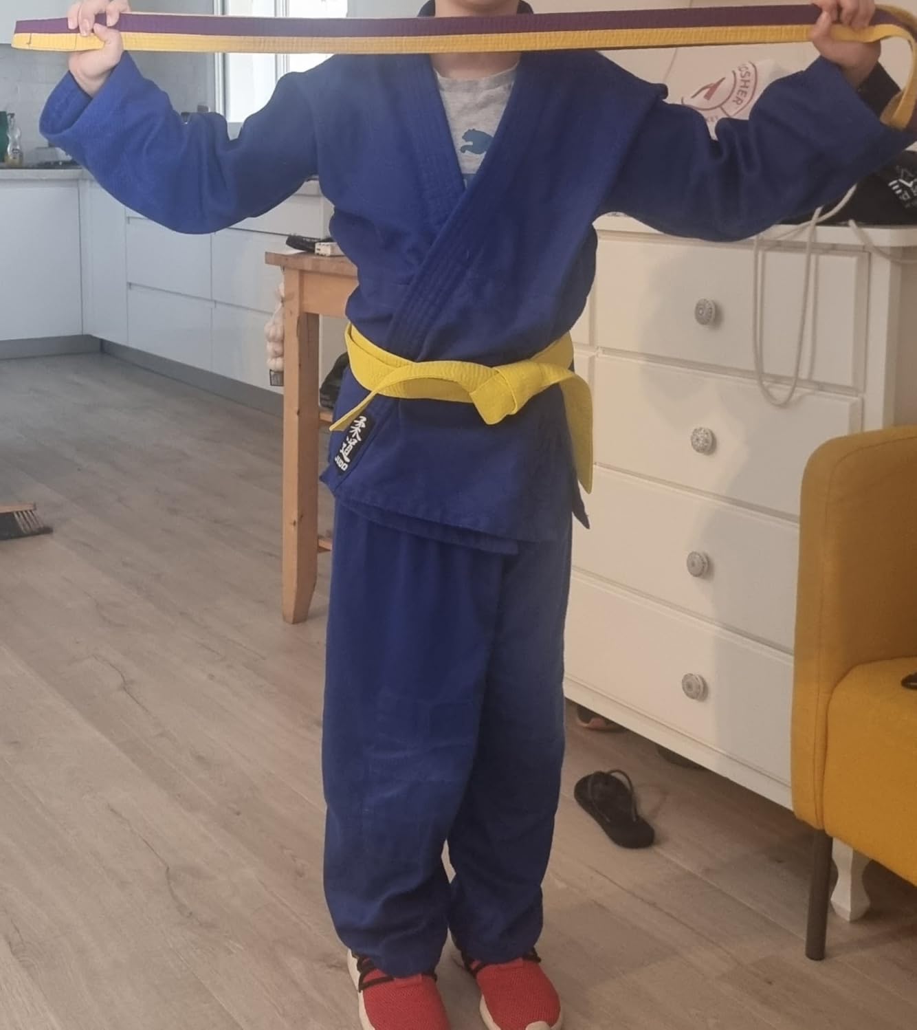 TWISTER FIGHT WEAR Judo Gi for Adults & Kids | Cotton Grain Weave Uniform with Free Belt | Reinforced Training & Competition customer photo 1