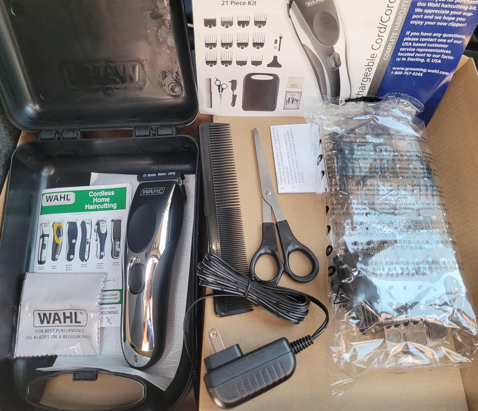 Wahl Clipper Rechargeable Cord/Cordless Haircutting & Trimming Kit customer photo 2