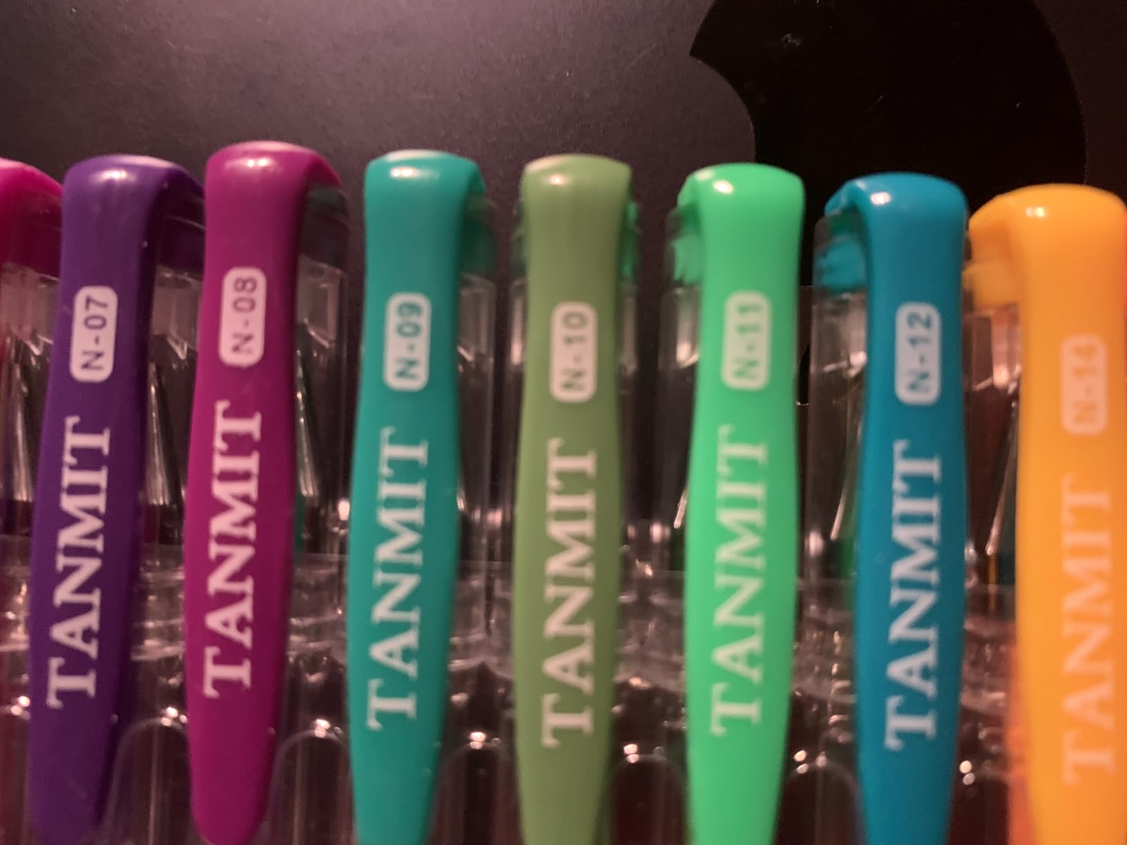 TANMIT 36 Colors Gel Pens Set for Adult Coloring Books with 40% More Ink customer photo 1