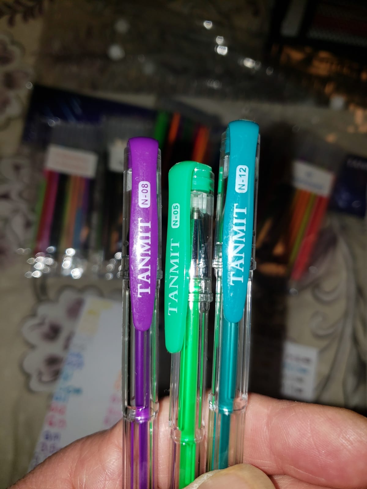TANMIT 36 Colors Gel Pens Set for Adult Coloring Books with 40% More Ink customer photo 2