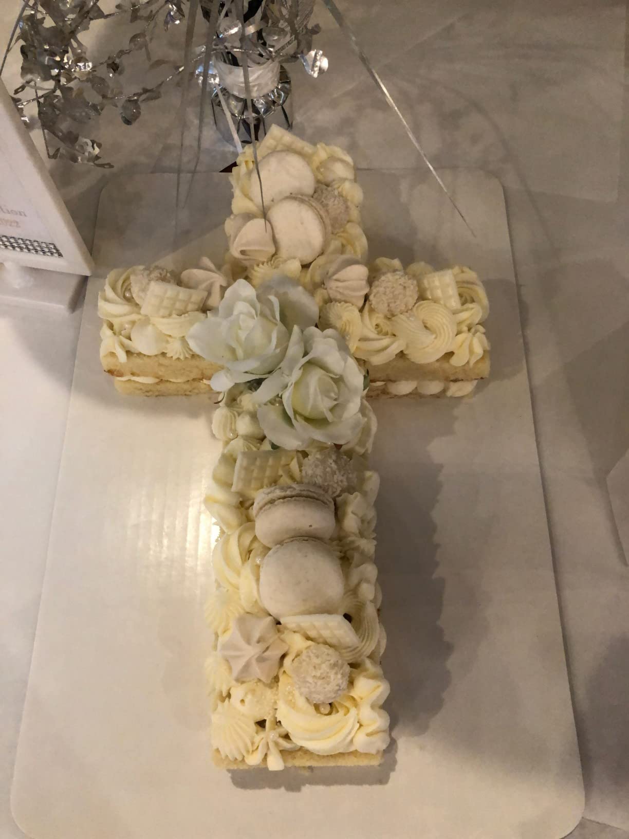 Beautiful Glass Cross with Touching Sentiment - Sponsor Appreciation Gift (Glass) customer photo 1