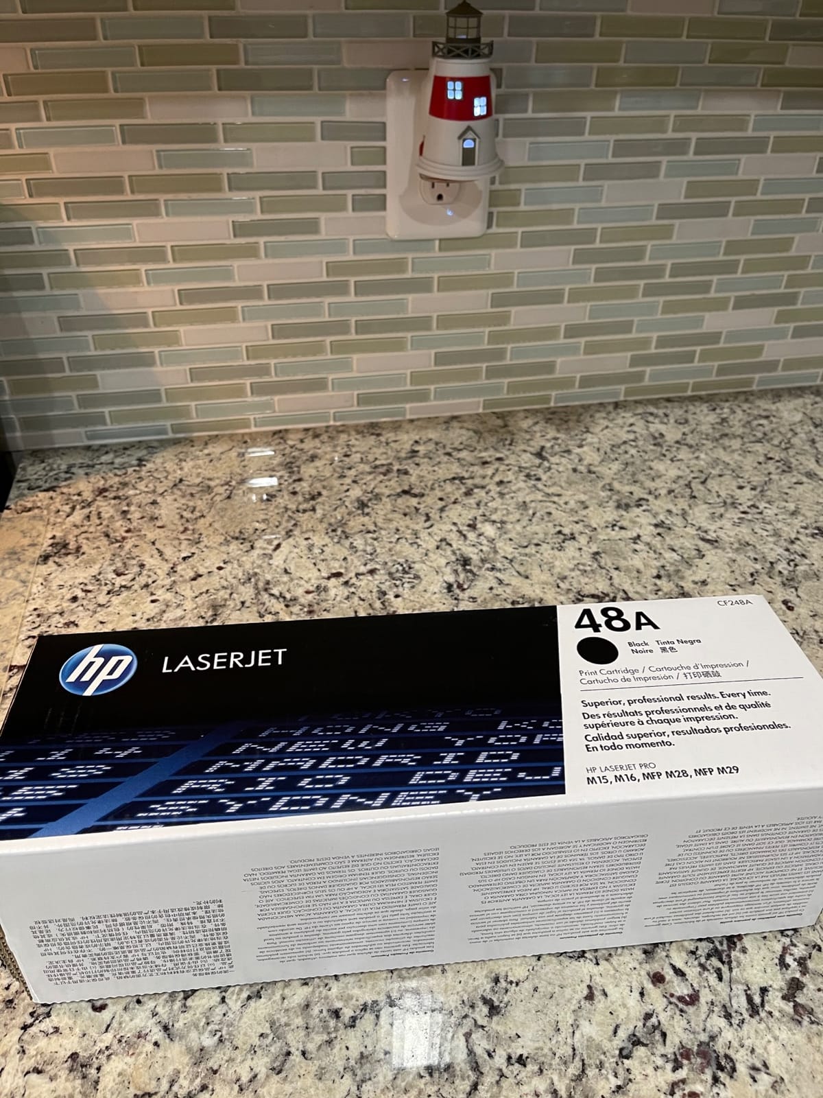 HP LaserJet Pro M15w Wireless Monochrome Printer, Works with Alexa (W2G51A) customer photo 2