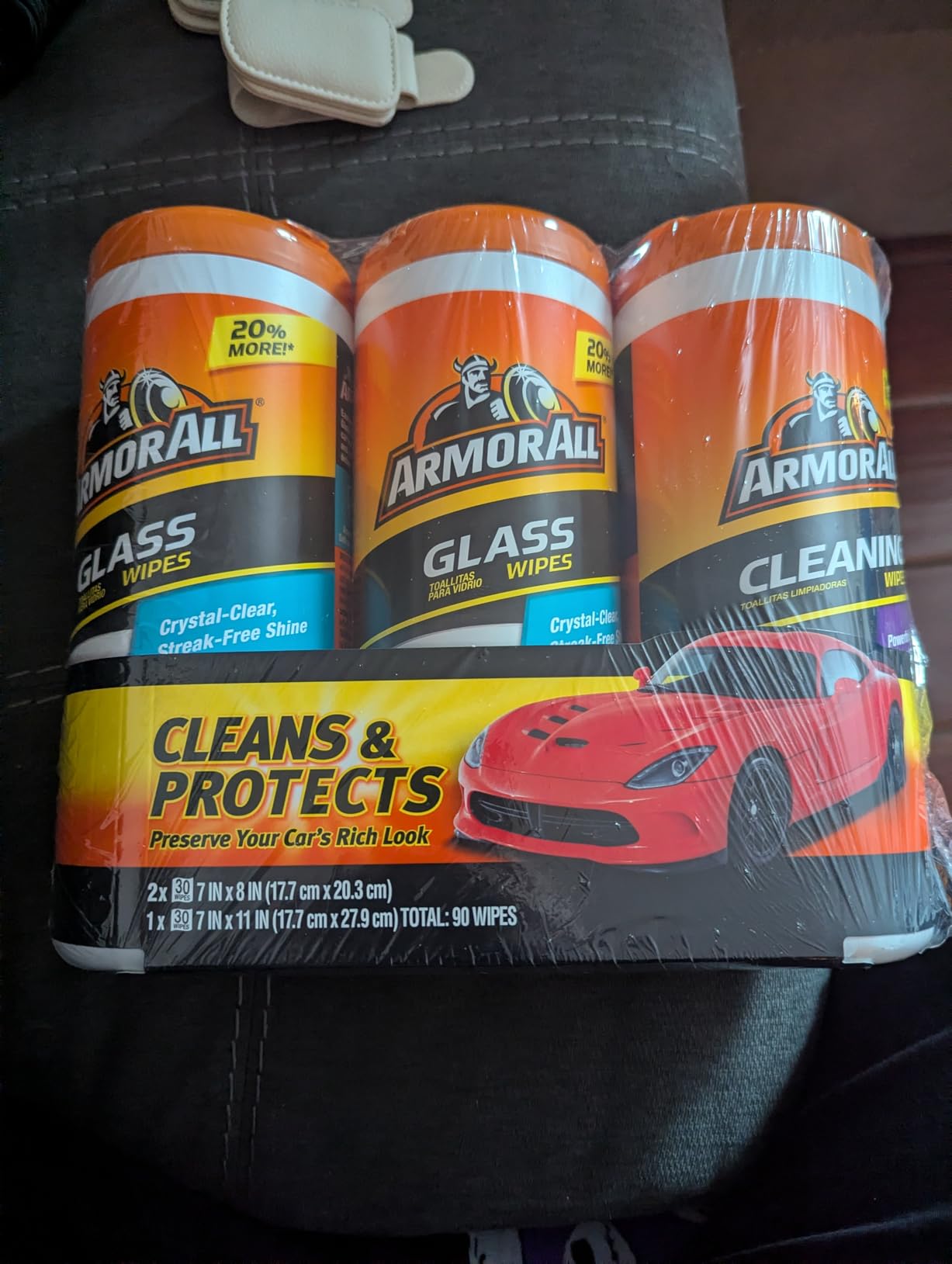 Armor All Car Interior Value Pack, 90 Count, Auto Cleaning Wipes customer photo 2
