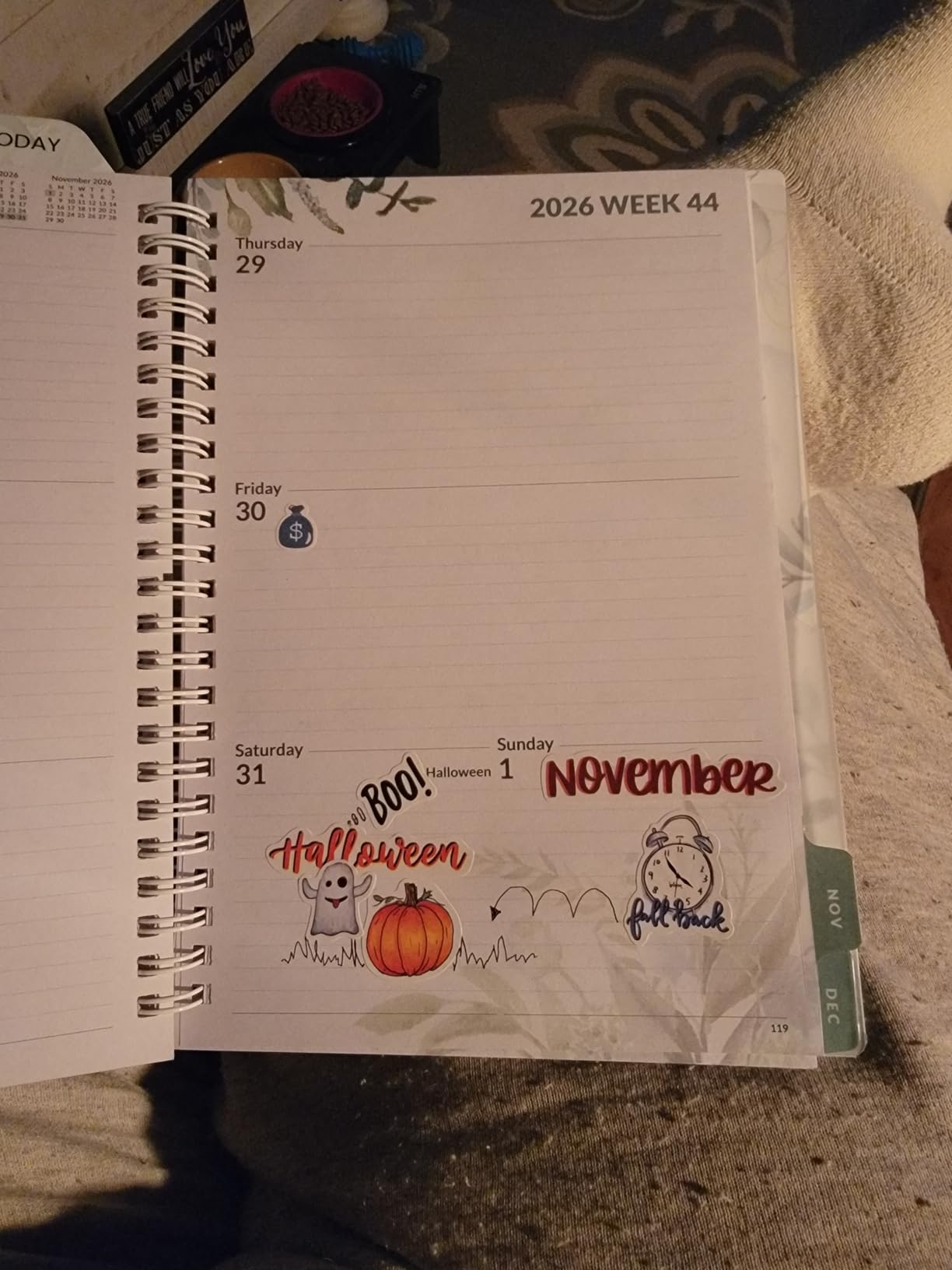 bloom daily planners Holiday Seasonal Planner Sticker Sheets - Vintage Seasonal Sticker Pack - Removable & Repositionable - Over 310 Stickers Per Pack! customer photo 1