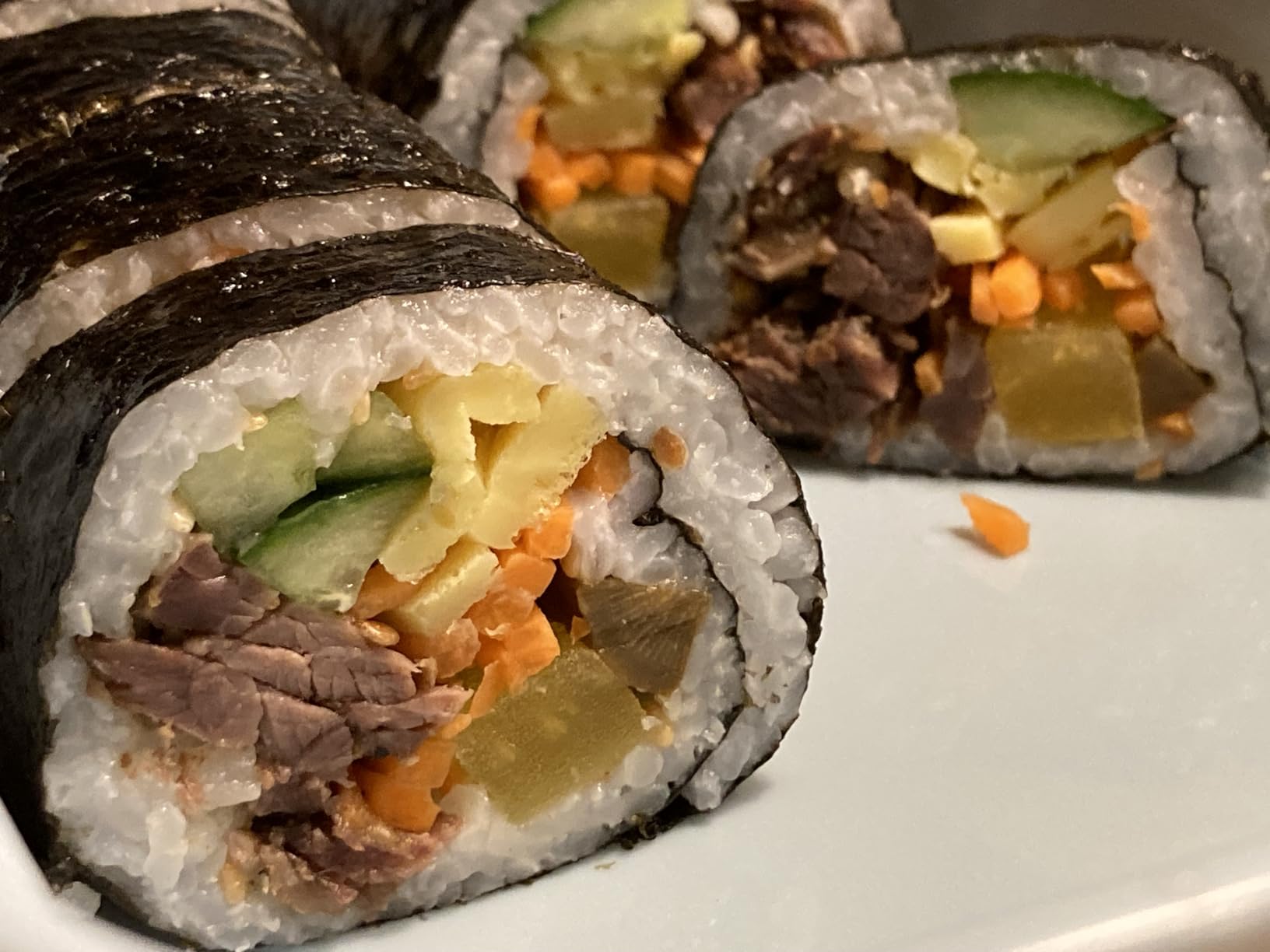 CHOI's 1(Daechun) Roasted Seaweed, Gim, Sushi Nori /(50 full sheets) /Gold Grade/Product of Korea/Kimbap, Gimbap, Keto, Gluten Free, Full of Fiber, Vitamin, Mineral, High protein customer photo 2