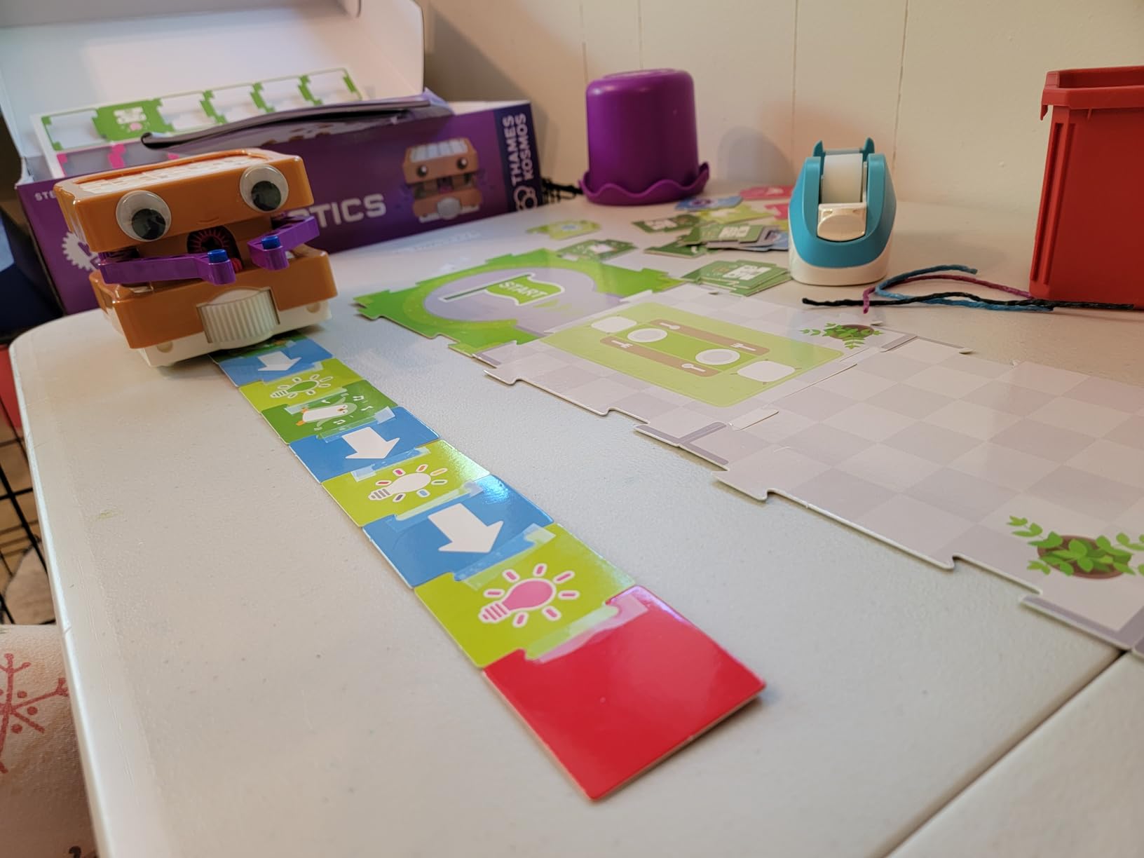Kids First Coding & Robotics | No App Needed | Grades K-2 | Intro To Sequences, Loops, Functions, Conditions, Events, Algorithms, Variables | Parents’ Choice Gold Award Winner | by Thames & Kosmos customer photo 2